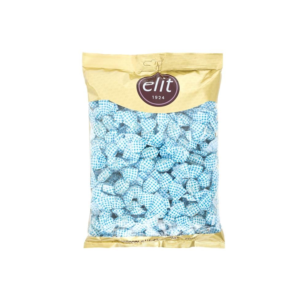 Elit Ekose Mavi Limon Aromalı Sert Şeker 1Kg Glutensiz