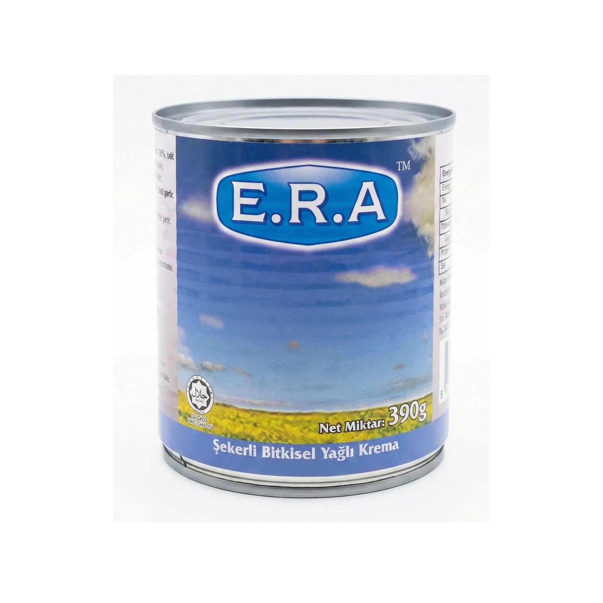 ERA Sweetened Condensed Yoğunlaştırılmış Süt, Şekerli Bitkisel Yağlı Krema 390g