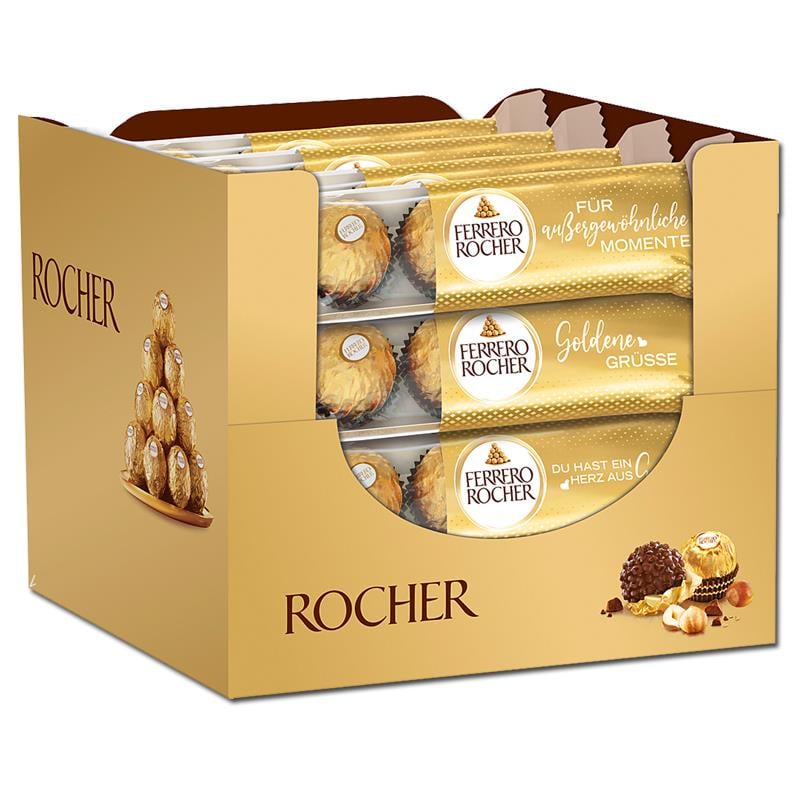 Ferrero Rocher 3'lü 37,5 gr x 16 Adet