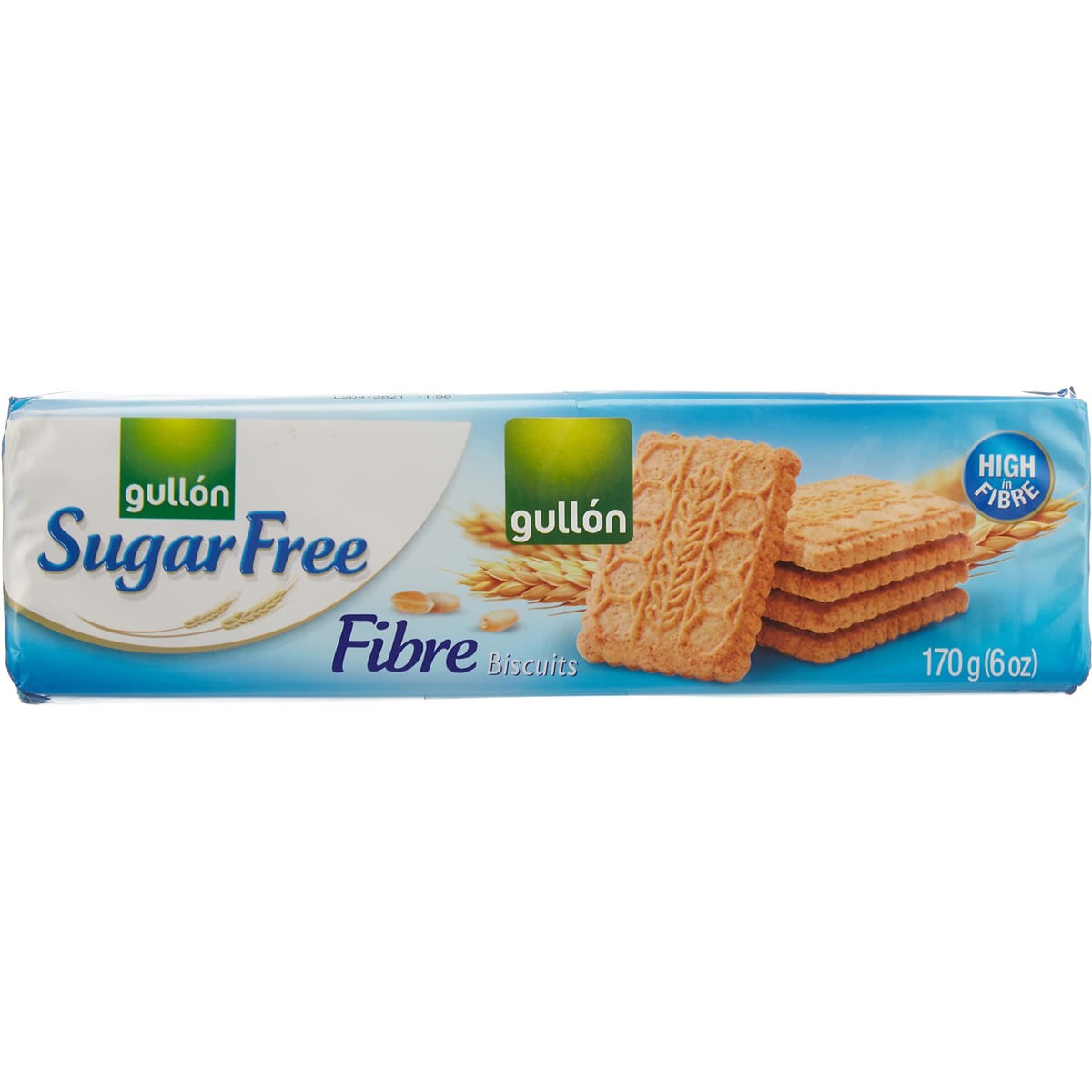 Gullón Şeker İlavesiz Yüksek Lifli Bisküvi 170 g