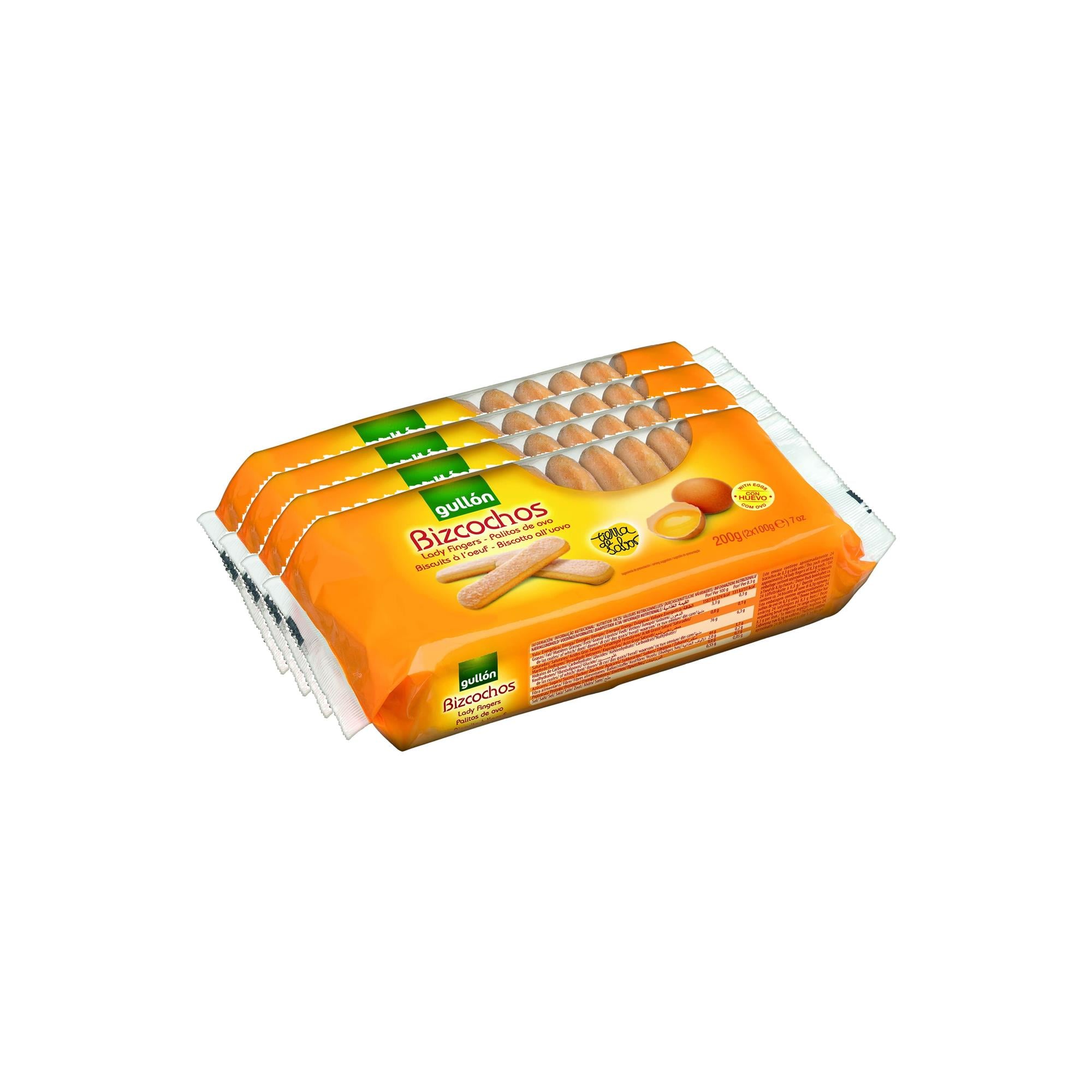 Gullon Kedi Dili Bisküvi 200 gr x 4 Adet