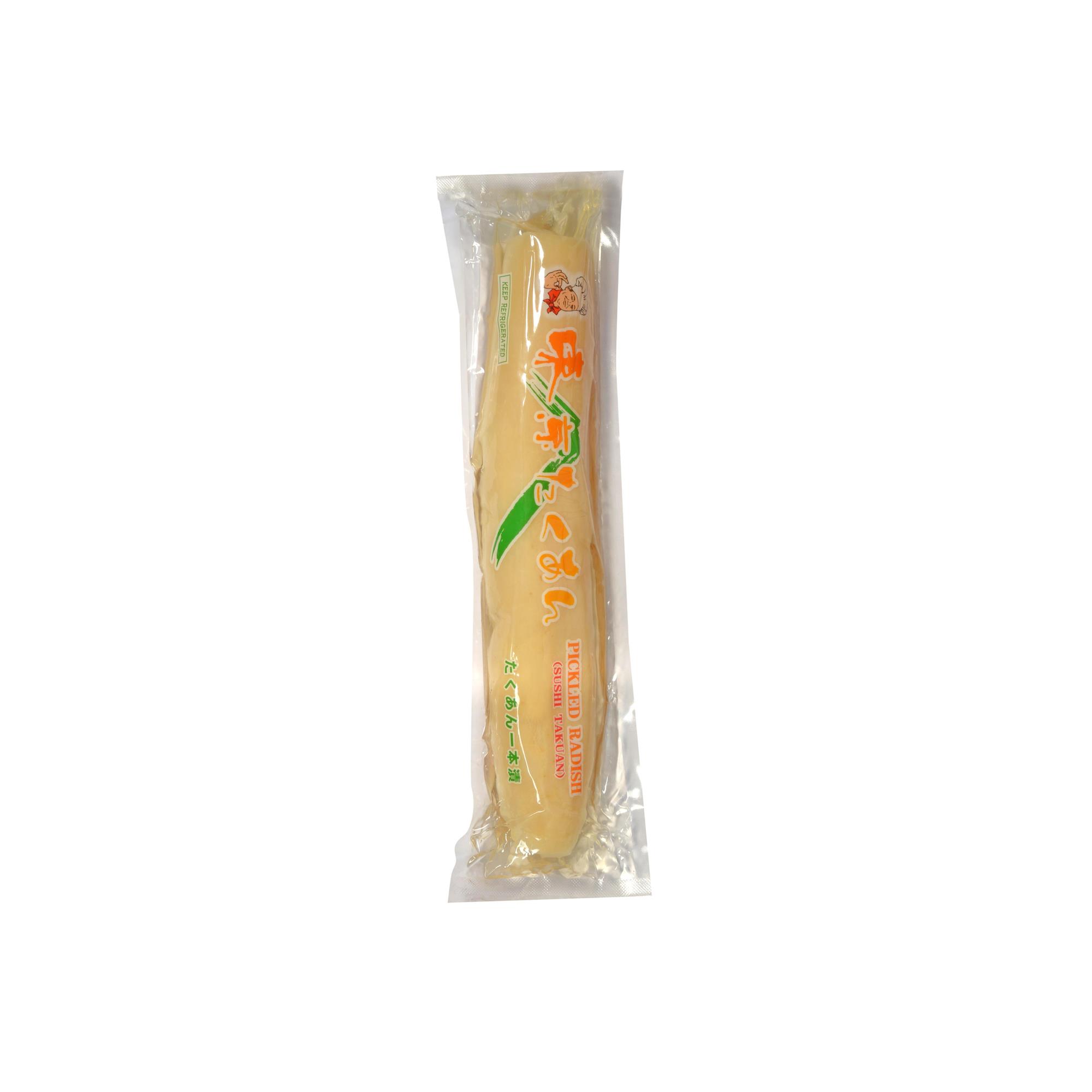 Guri Pickled Radish Takuan Turp Turşusu | Suşi, Sandviç, Salatalar ve Pilav Yemekleri için Japon Turp Turşusu | 500g