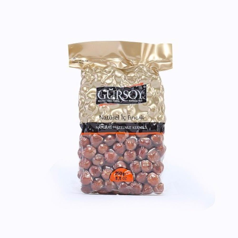 Gürsoy Naturel İç Fındık 250g Vakum Paket