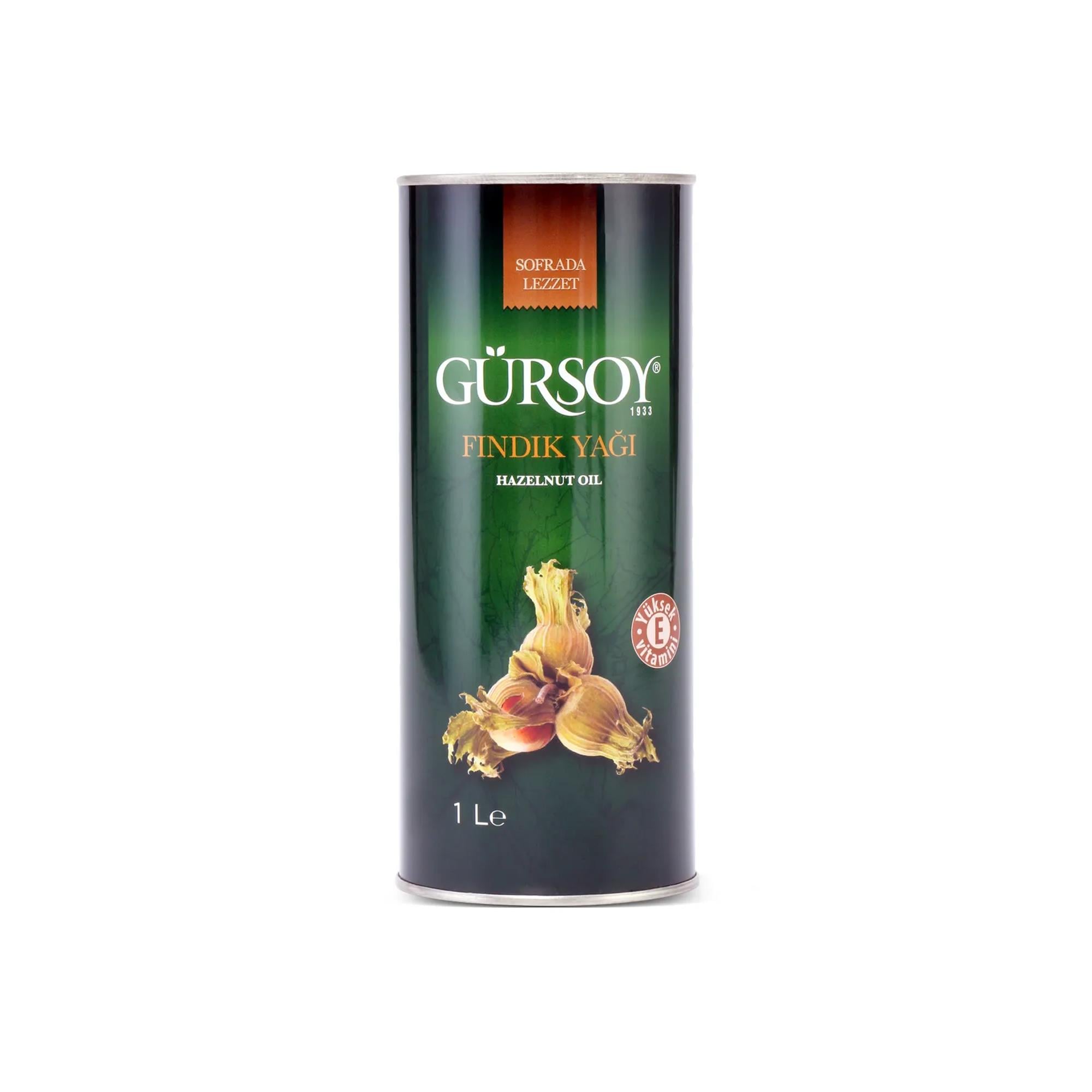 Gürsoy Rafine Fındık Yağı 1 L