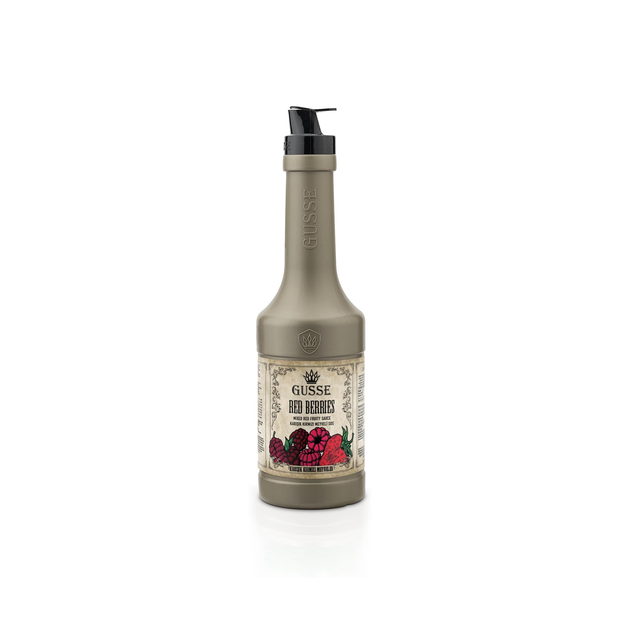 Gusse Karışık Kırmızı Meyveler Püresi (Sosu) 1100 G