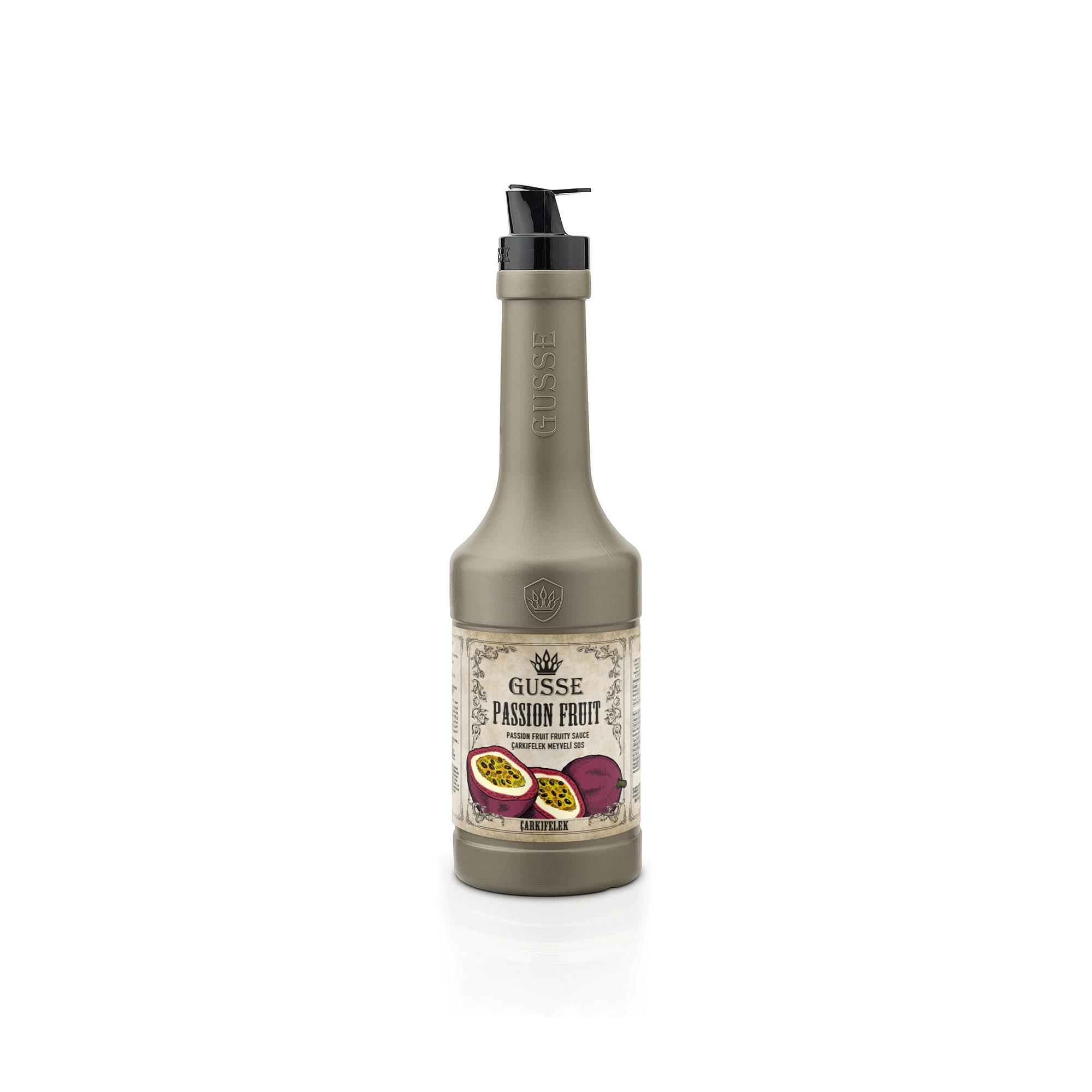 Gusse Passion Fruit Çarkıfelek Meyve Püresi (Sosu) 1100 G