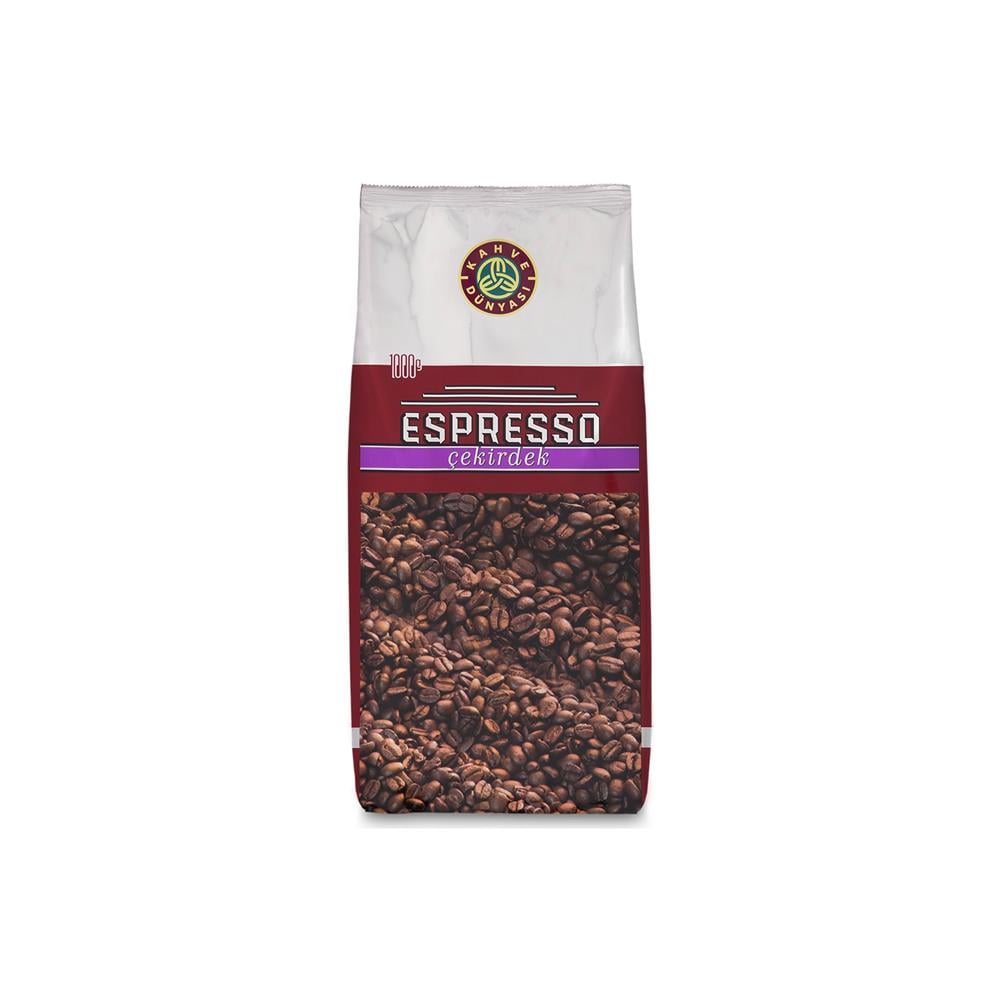 Kahve Dünyası Espresso Kavrulmuş Kahve Çekirdeği 1Kg