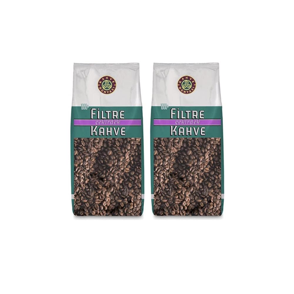 Kahve Dünyası Filtre Kahve Çekirdek 1 kg x 2 Adet