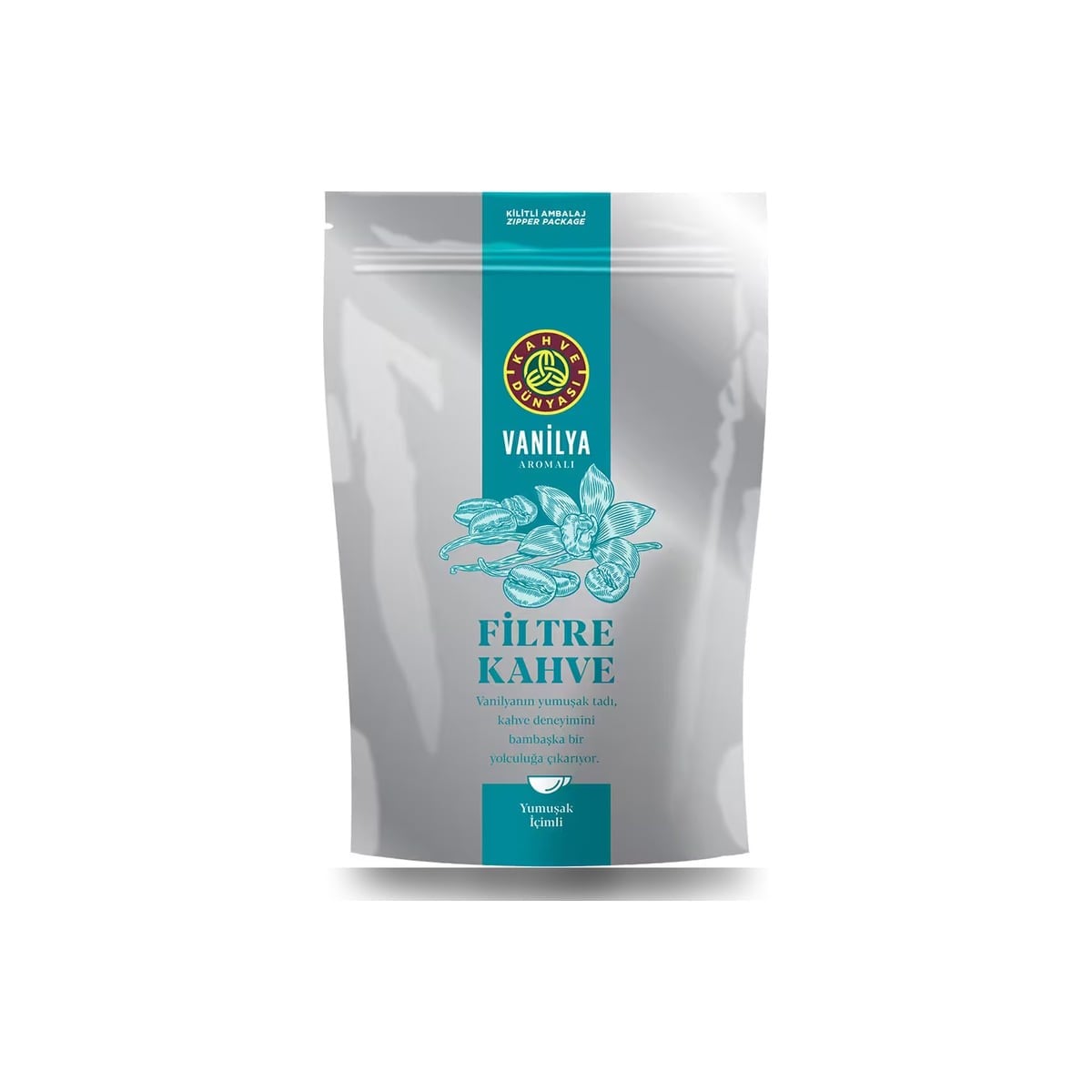 Kahve Dünyası Vanilya Aromalı Öğütülmüş Filtre Kahve 250 g
