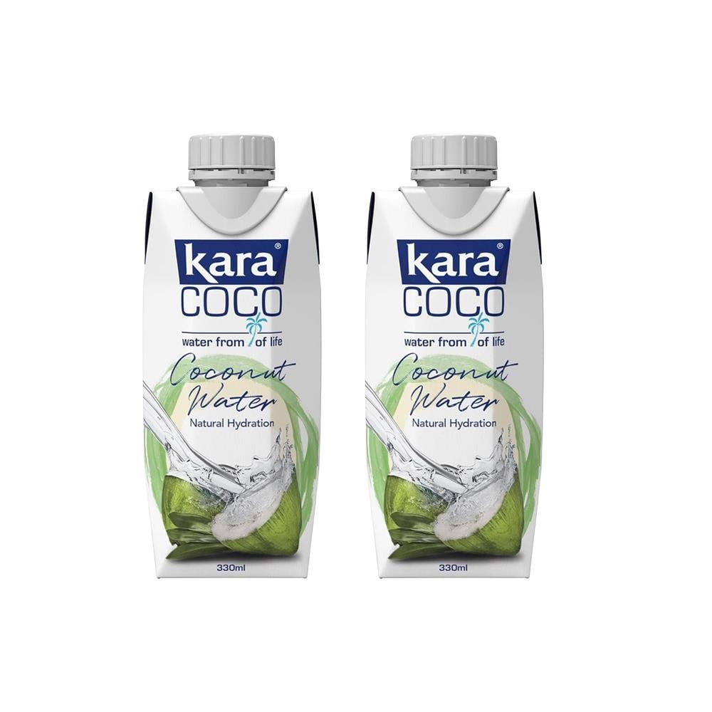 Kara Coco Hindistan Cevizi Suyu 330 Ml x 2 Adet