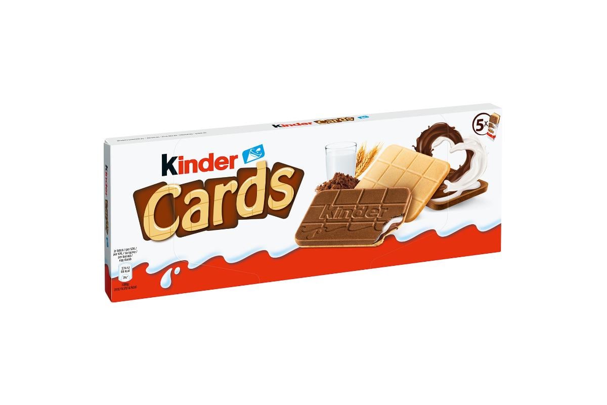 Kinder Cards Gofret 128 G