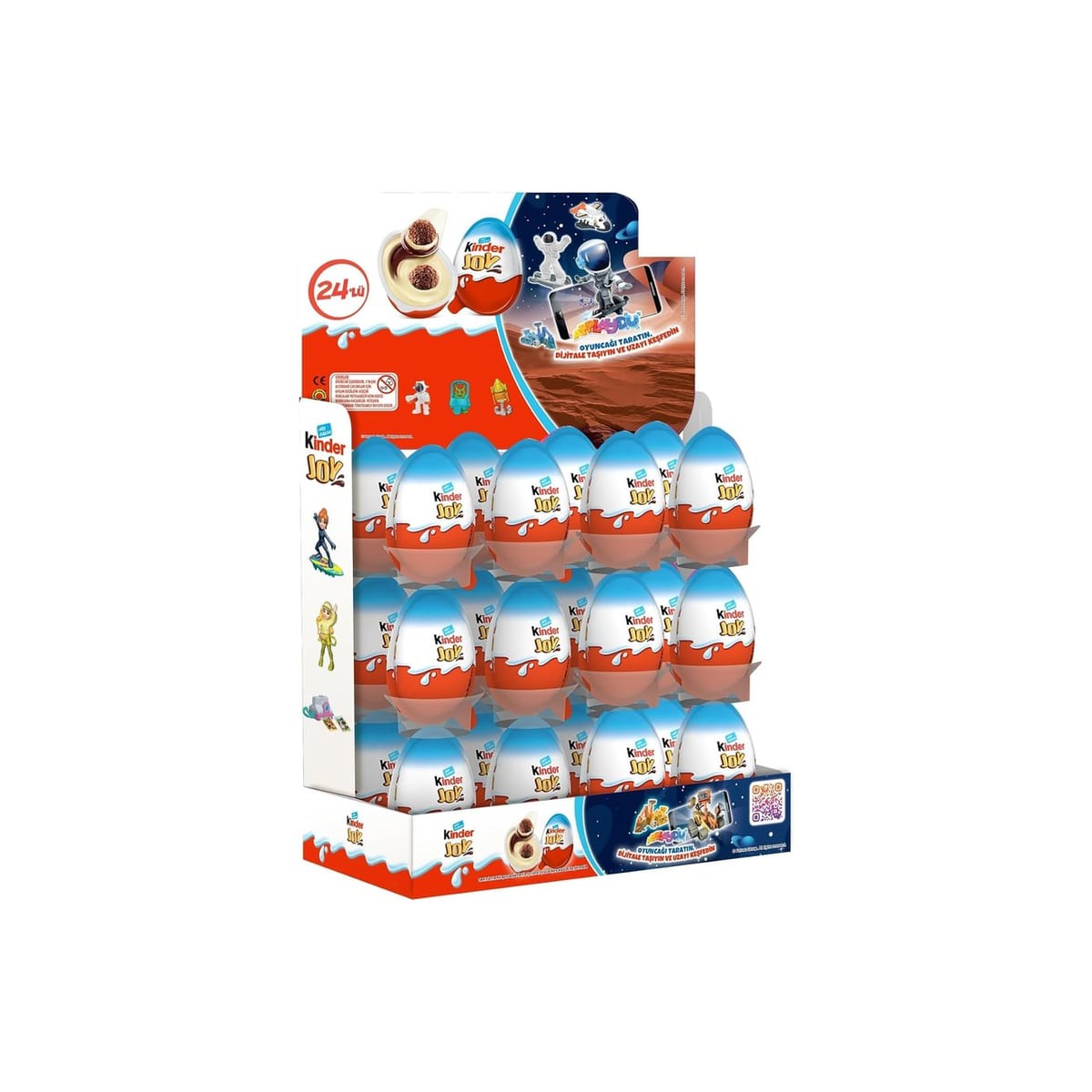 Kinder Joy Süpriz Yumurta Erkekler İçin 20 g x 24 Adet