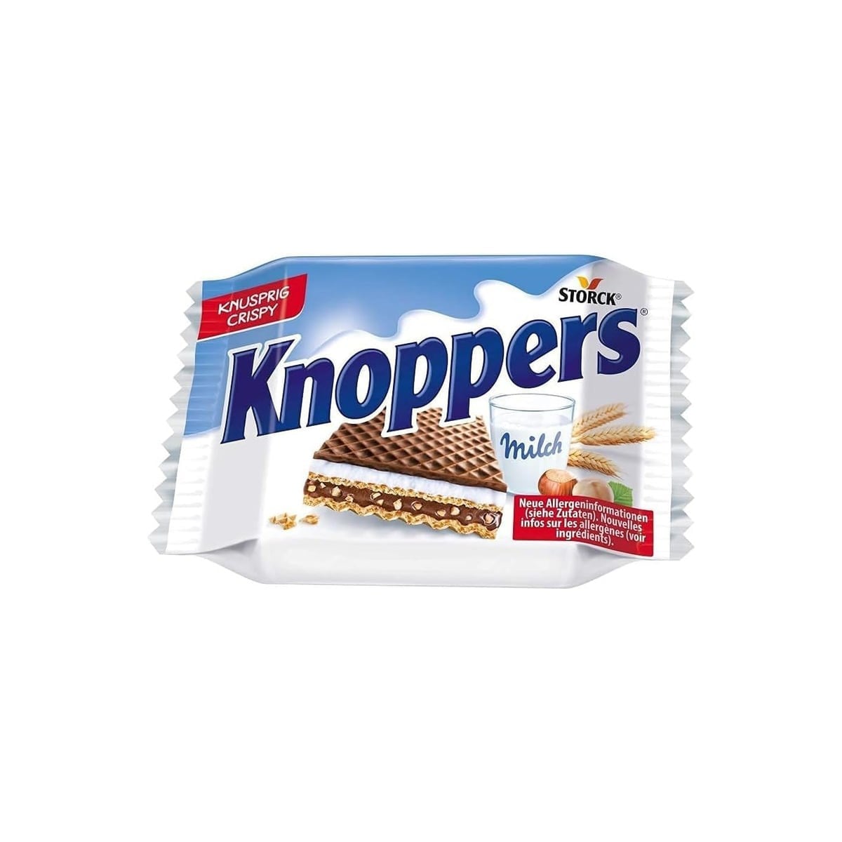 Knoppers Sütlü ve Fındıklı Çikolatalı Gofret 25 g