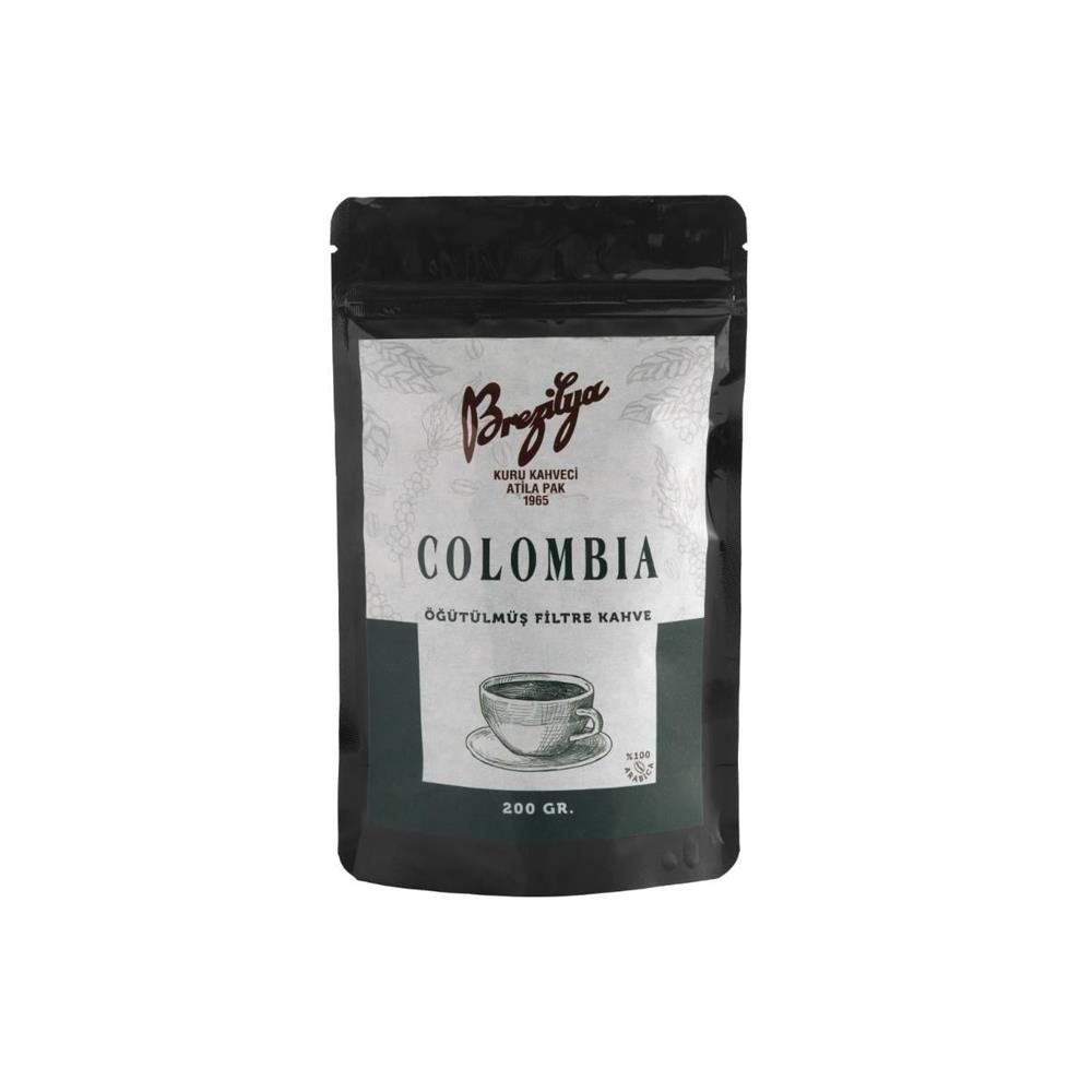 Kolombiya Öğütülmüş Filtre Kahve 200G