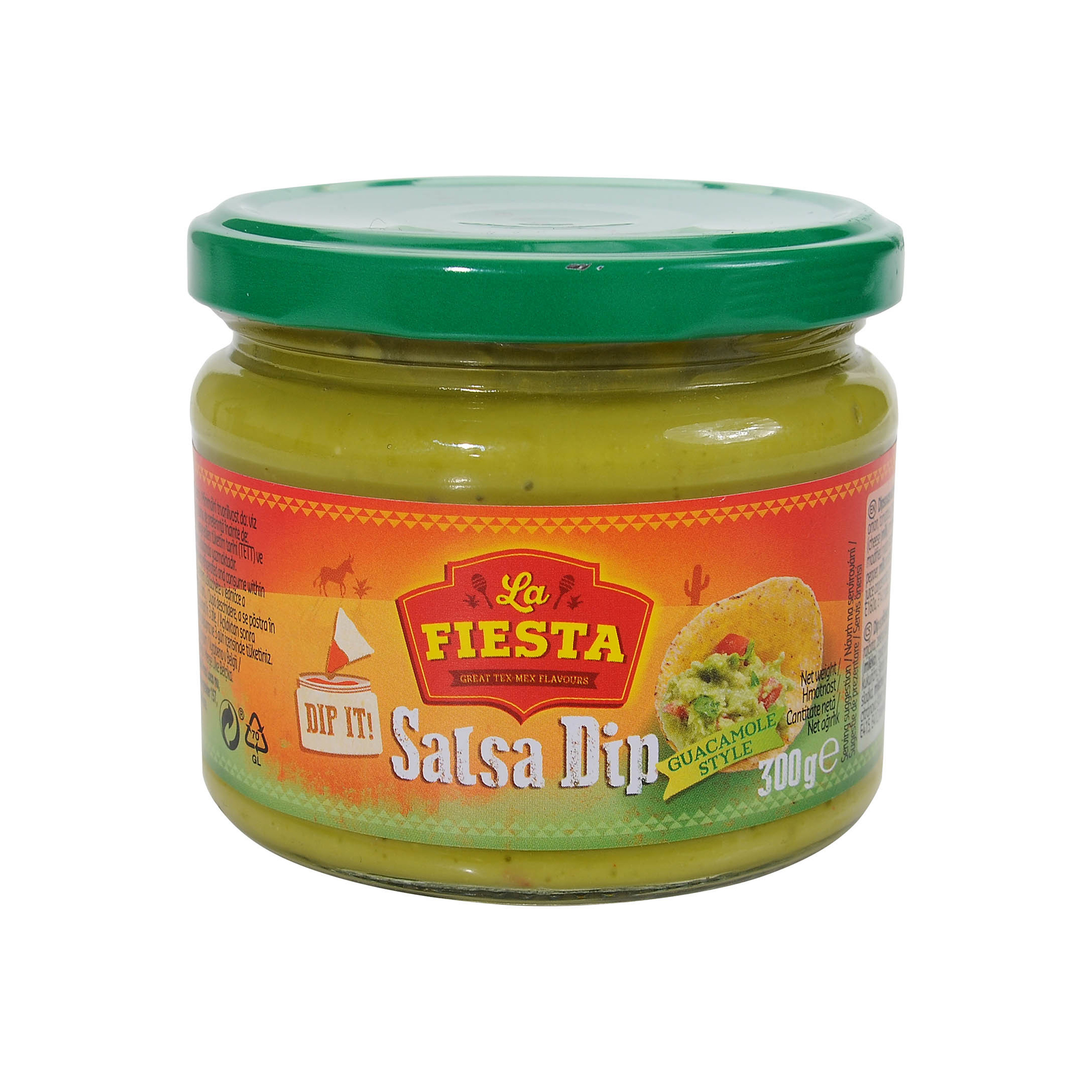 La Fiesta Guacamole Salsa Dip Sos 300 g