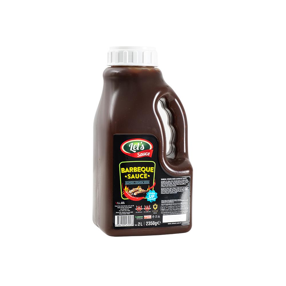Let's Sauce Barbekü Sos - Mangal Izgara Sosu  2350g 