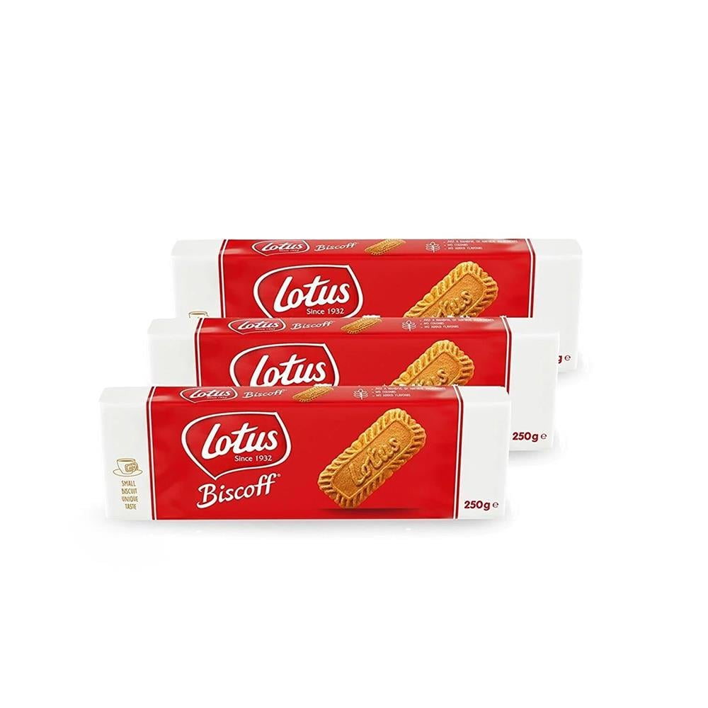 Lotus Biscoff Karamelize Bisküvi 250 Gr x 3 Adet