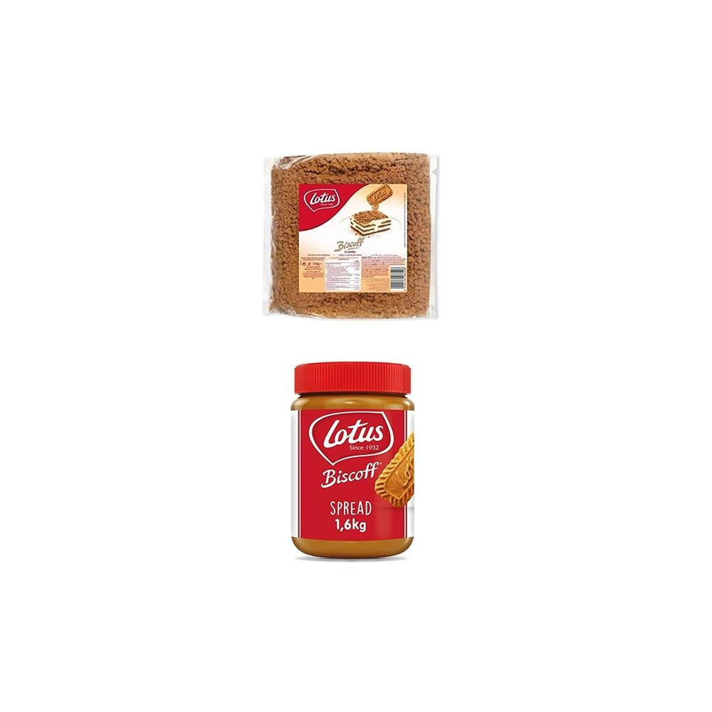 Lotus Bıscoff Spread Original 1600G + Lotus Biscoff Crumble 750 G