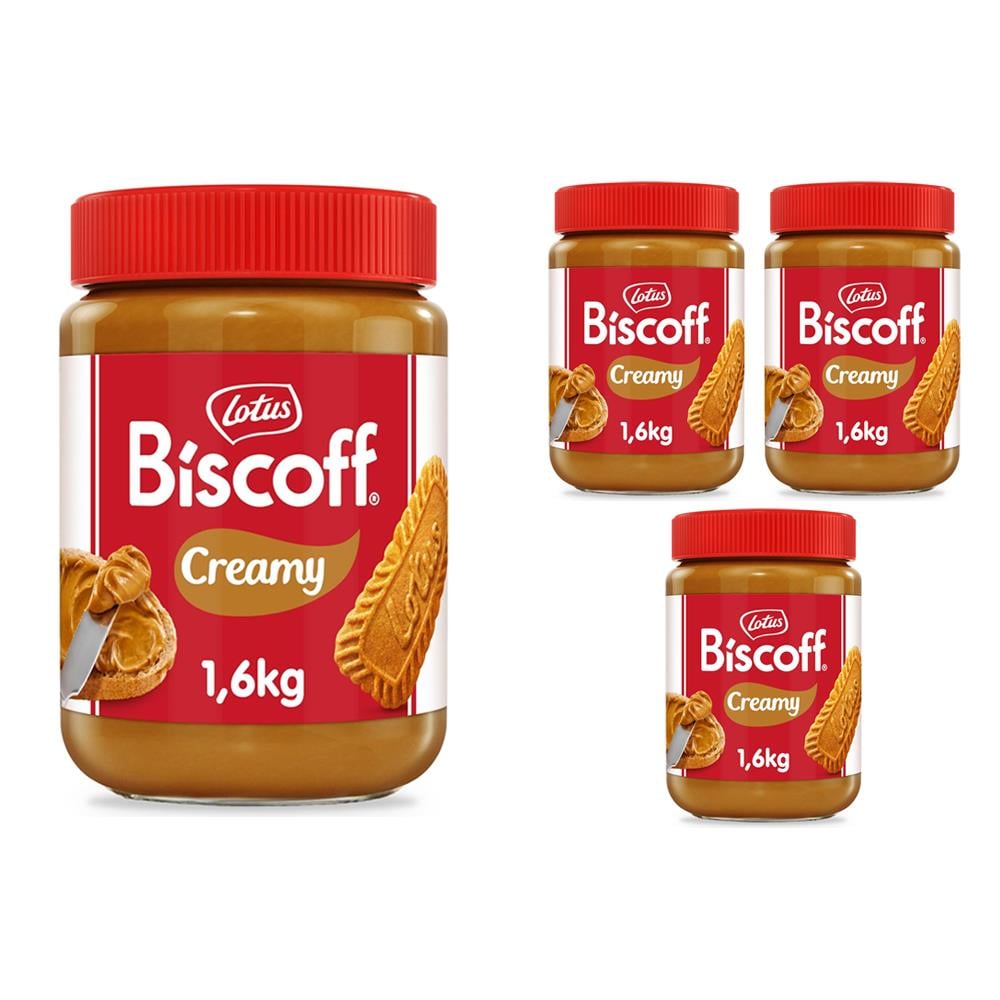 Lotus Biscoff Spread Original 1600G x 3 Adet