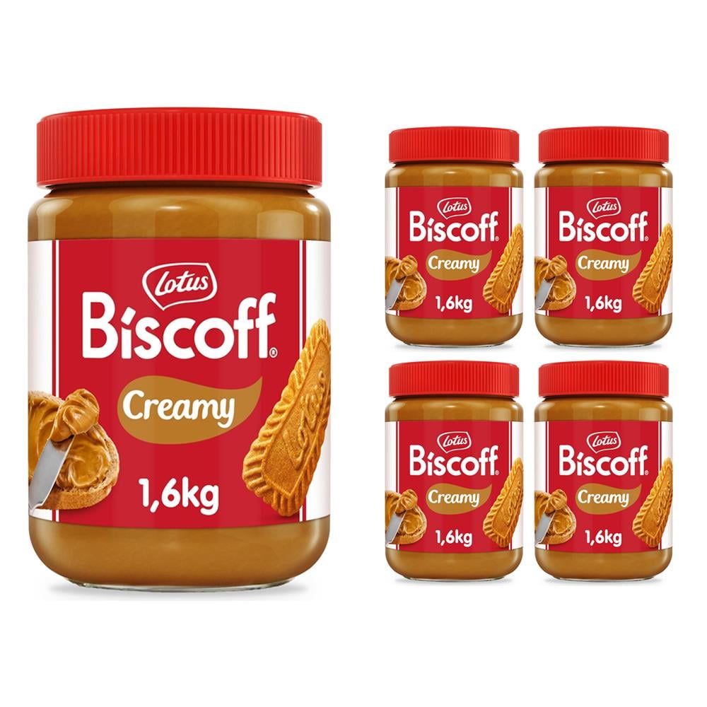 Lotus Biscoff Spread Original 1600G x 4 Adet