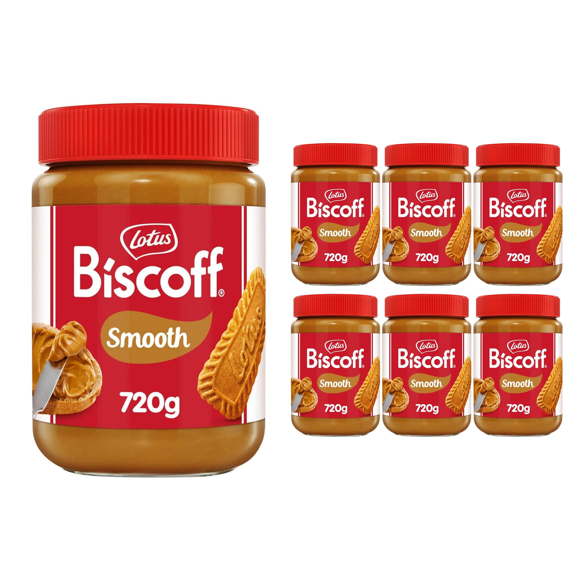 Lotus Biscoff Spread Sürülebilir Bisküvi Ezmesi 720g x 6 Adet