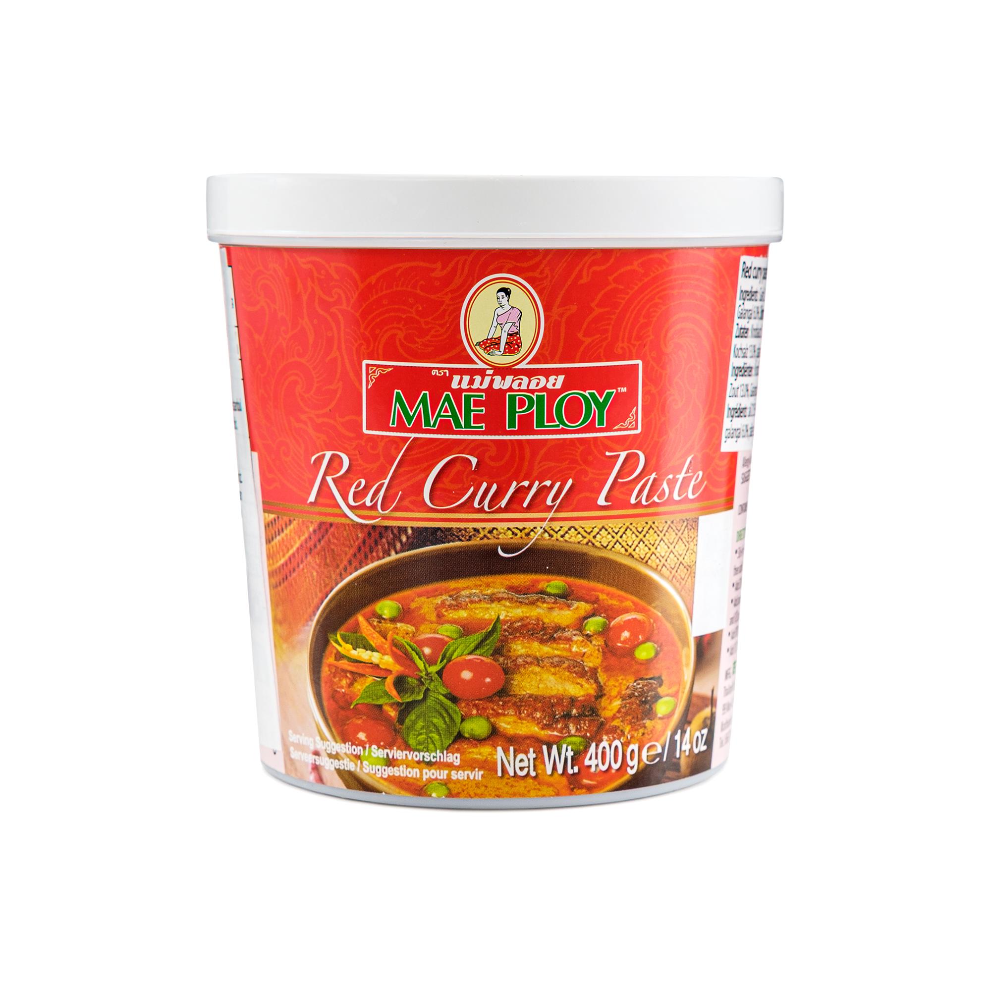 Mae Ploy Kırmızı Köri Ezmesi (Red Curry Paste) 400 gr