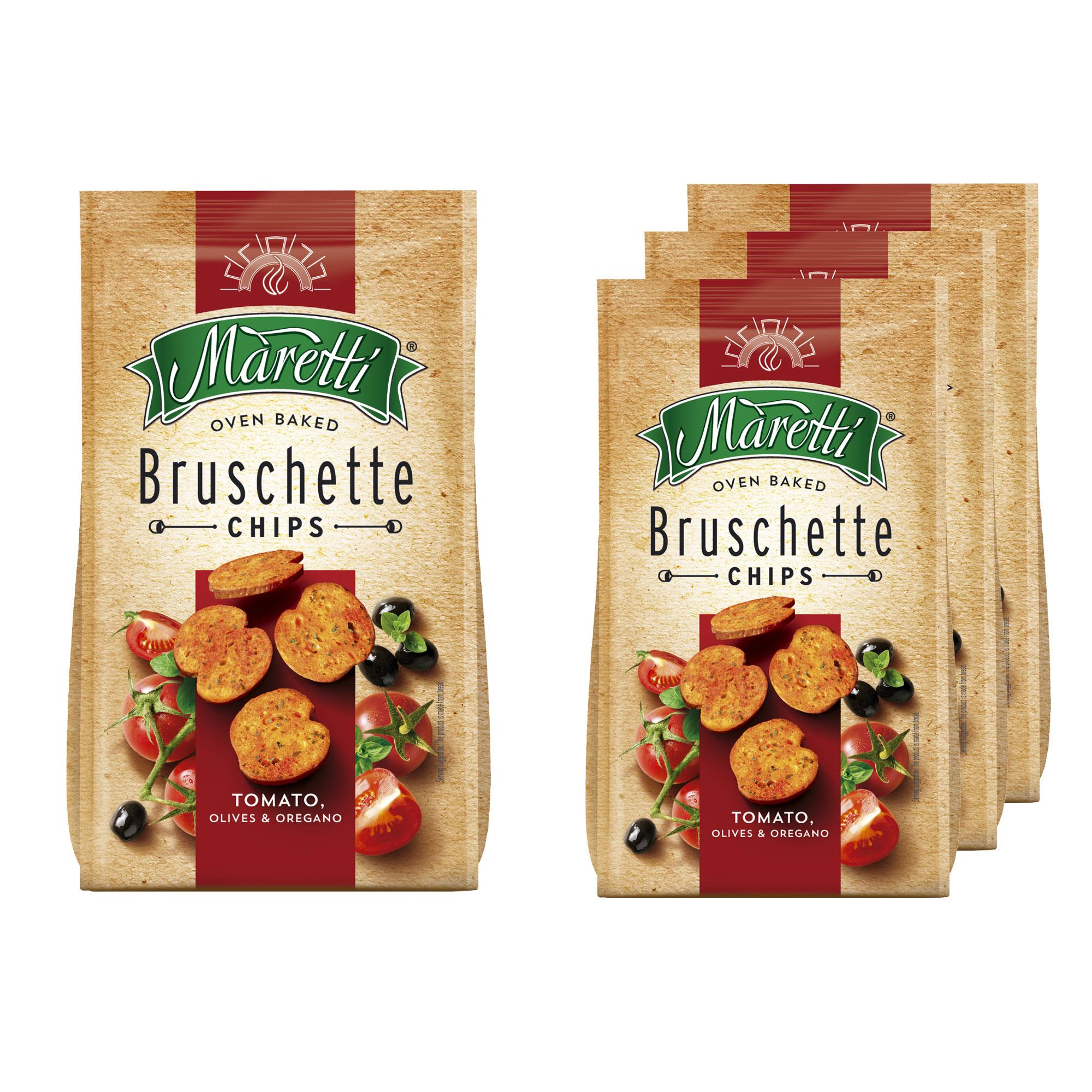 Maretti Bruschette Tomato Kızartılmış Ekmek 70g x 3 Adet