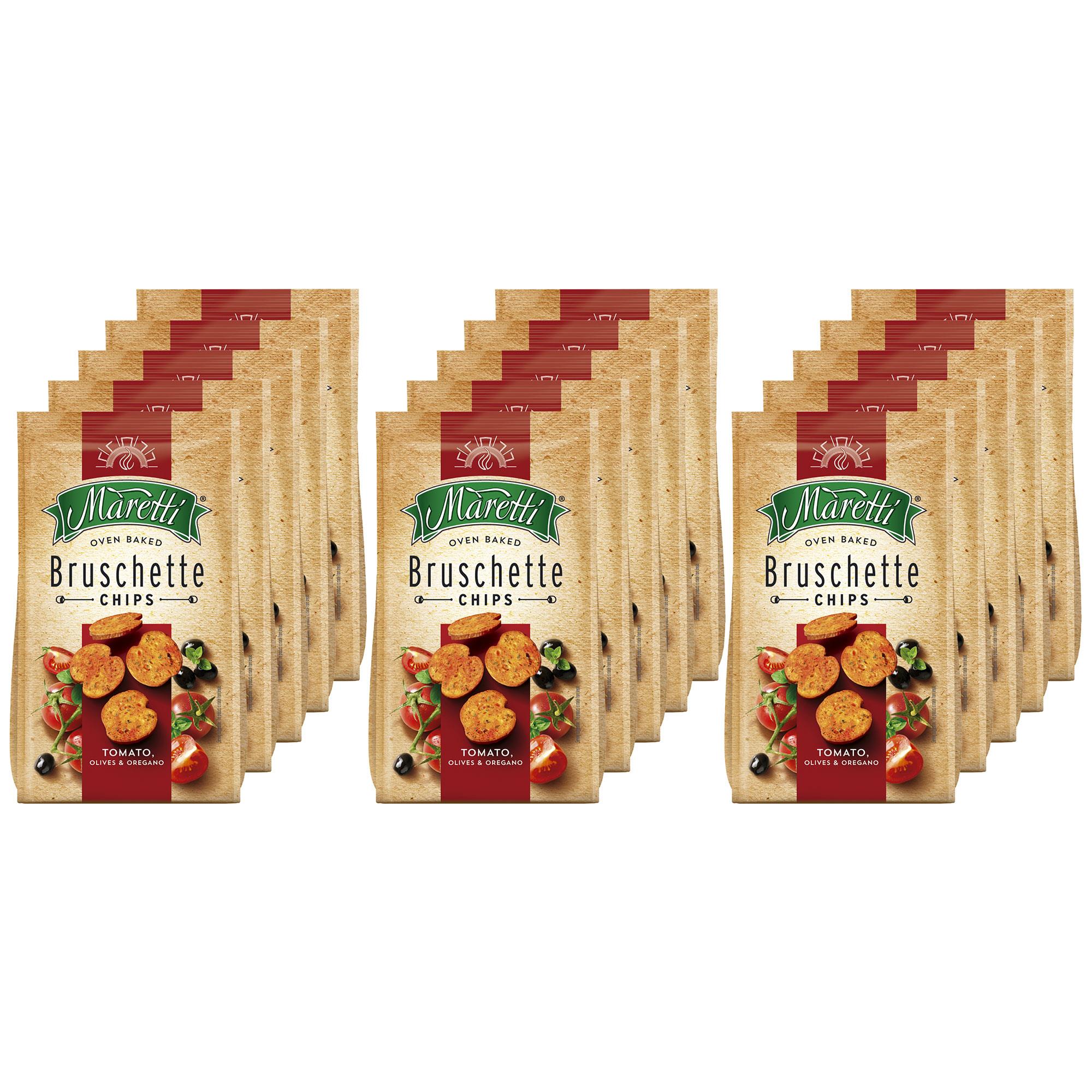 Maretti Bruschette Tomato Kızartılmış Ekmek 70g X 15 Adet Koli