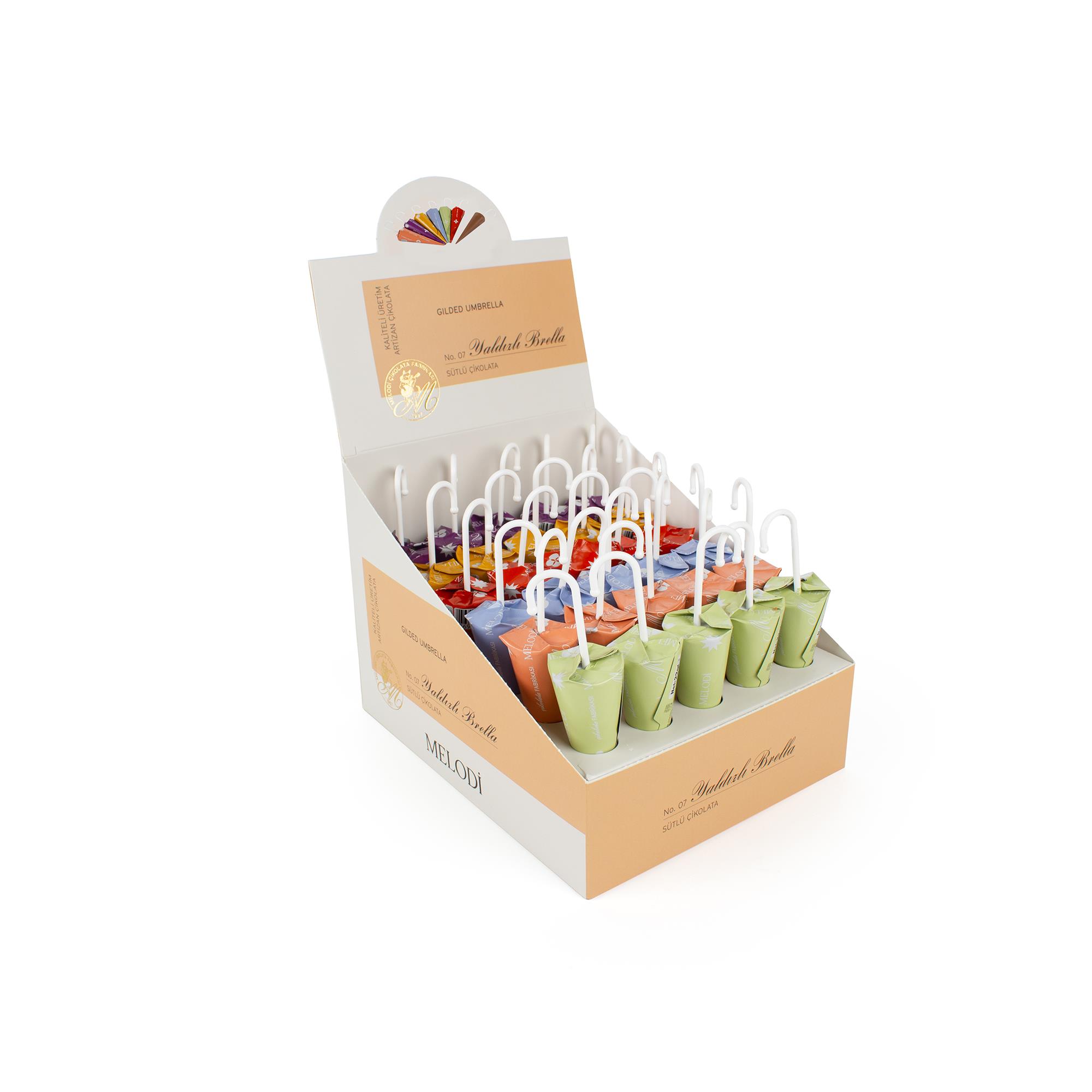 Melodi Şemsiye Çikolata 22 g x 30 Adet
