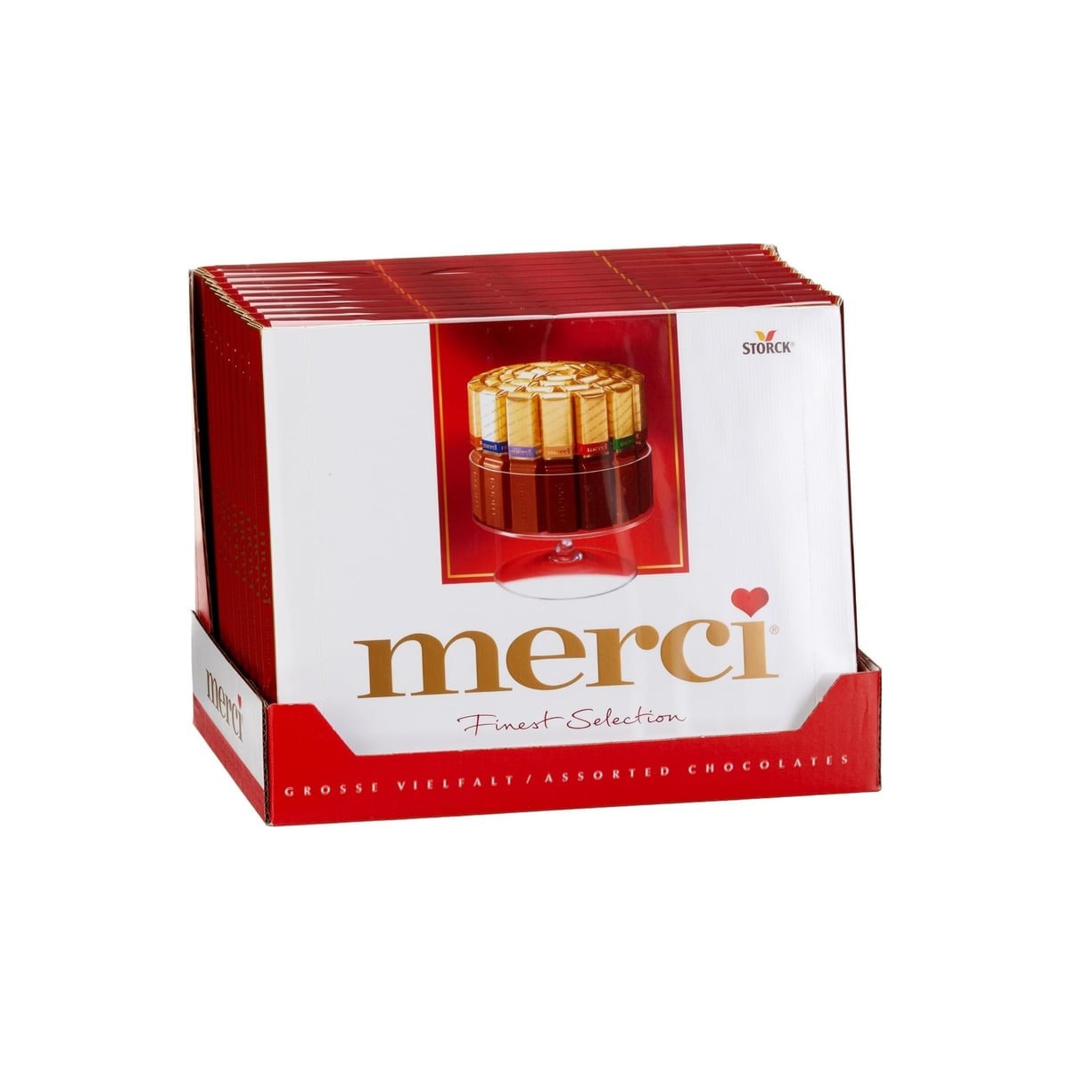 Merci Finest Selection Karışık Çikolata Spesiyalleri 250g x 10 Adet (Koli)
