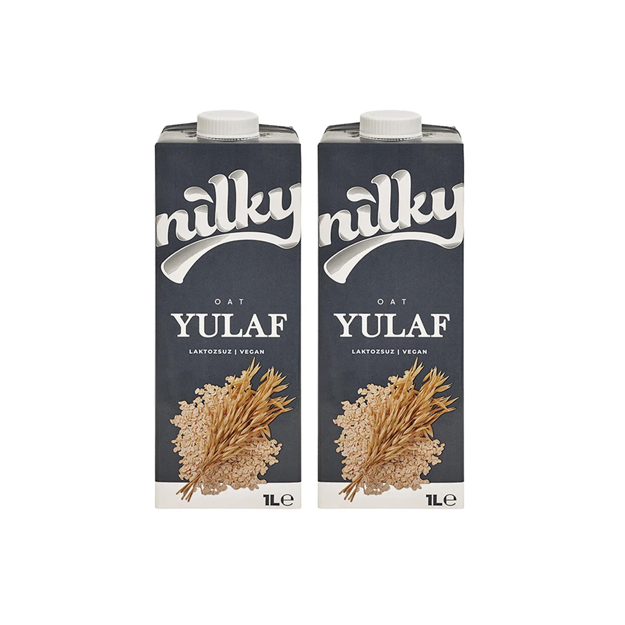 Nilky Yulaf Sütü 1 L x 2 Adet
