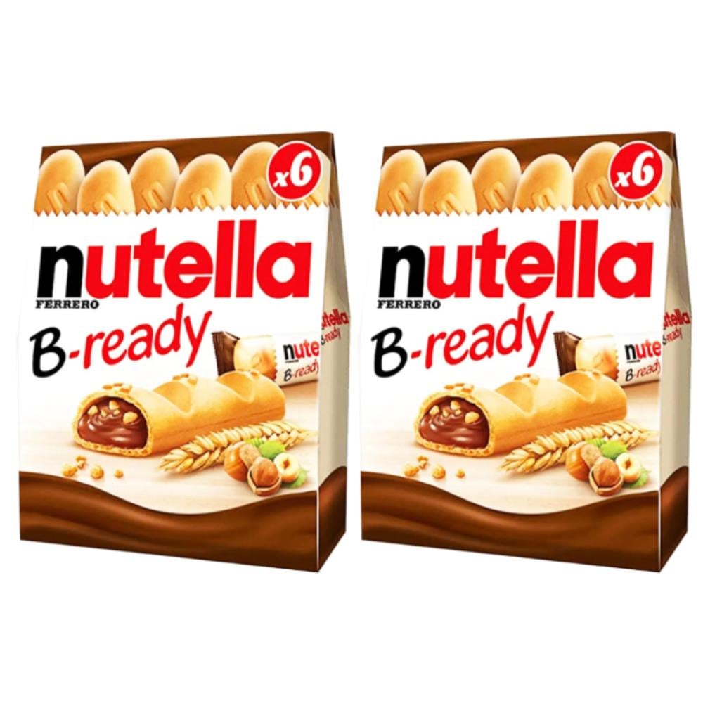 Nutella B-Ready 6'lı 132 GR x 2 Adet