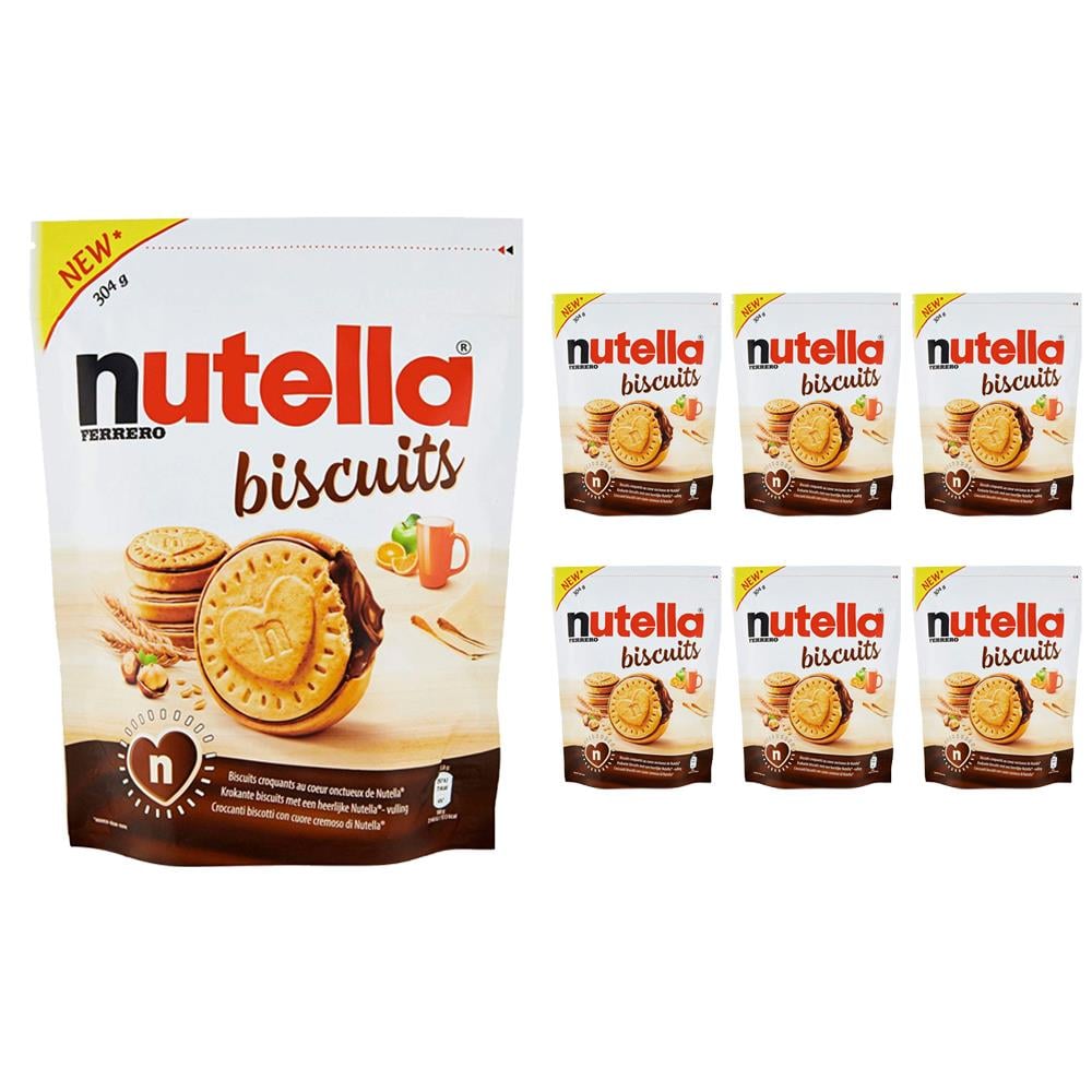 Nutella Biscuits 304 Gr x 6 Adet