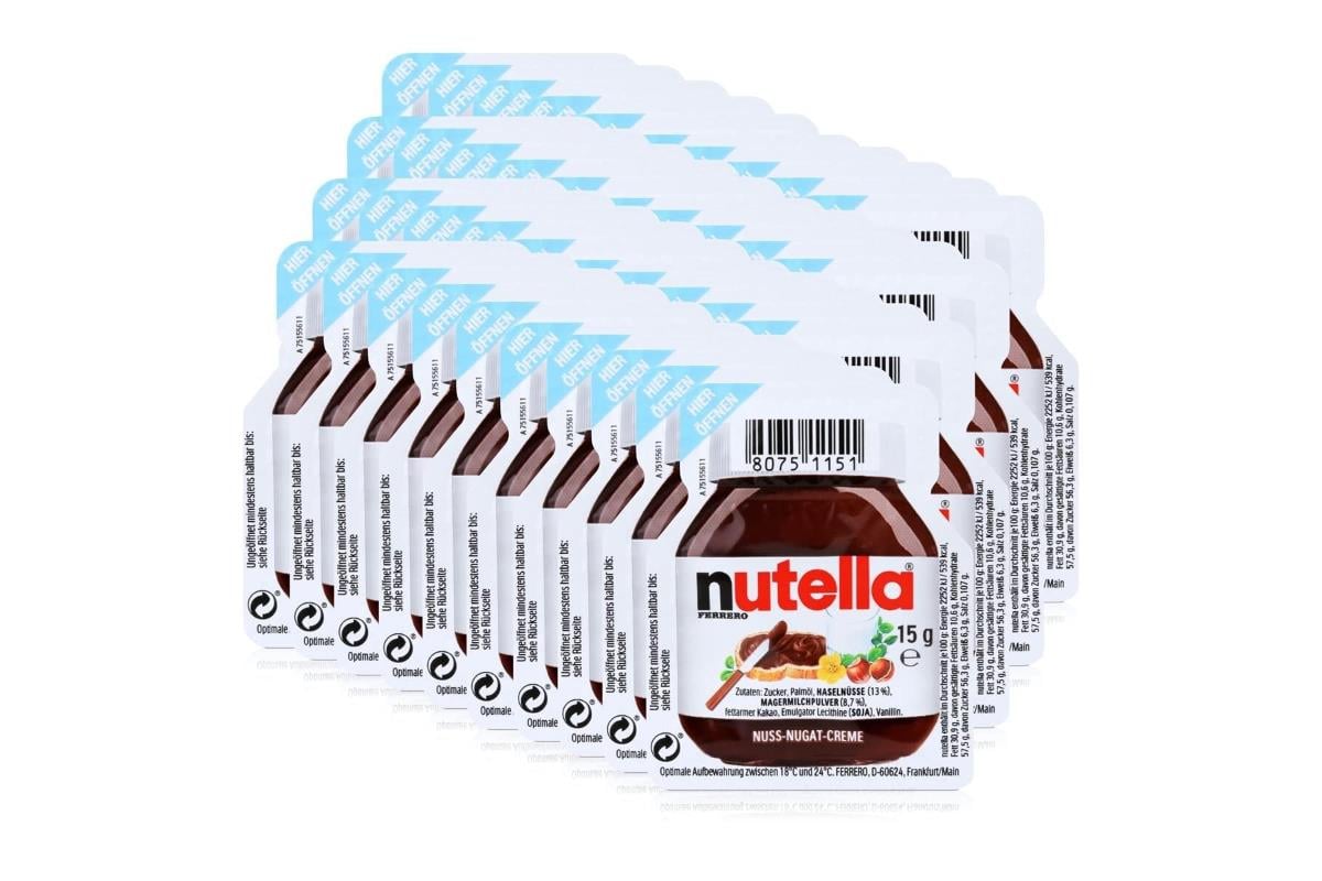 Nutella Kakaolu Fındık Kreması 15 gr x 40 Adet