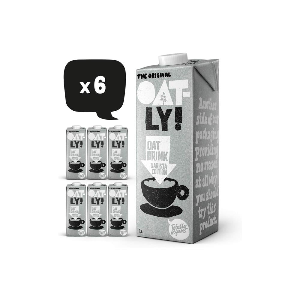 Oatly Barista Edition Yulaflı İçecek 1L x 6 Adet