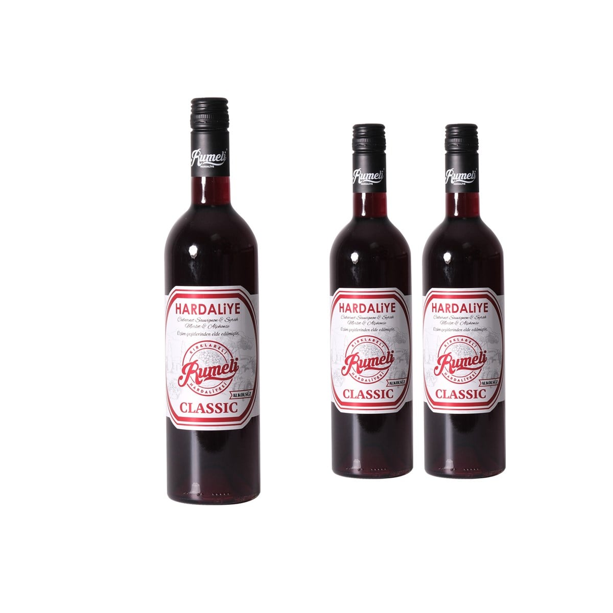 Rumeli Kırklareli Hardaliyesi Klasik Seri (Alkolsüz) 750 ml x 2 Adet