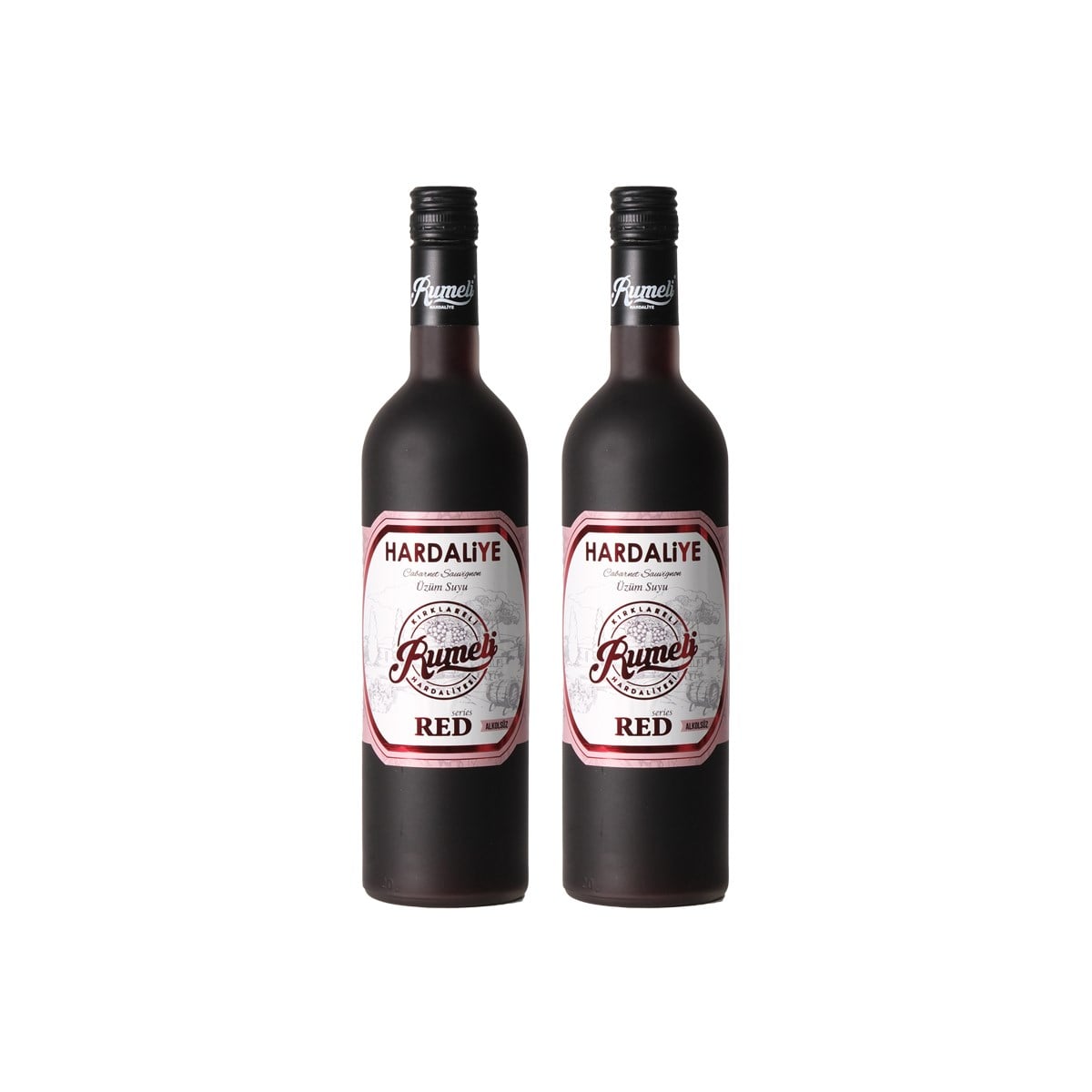 Rumeli Kırklareli Hardaliyesi Red Series (Alkolsüz) 750 ml x 2 Adet