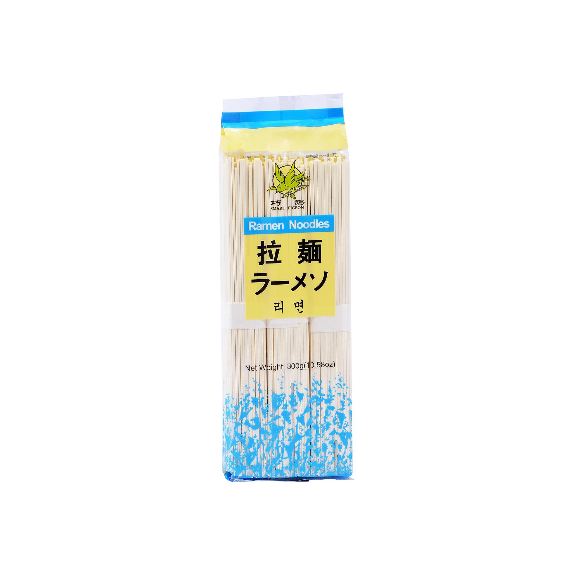 SMART PIGEON Ramen Noodle Erişte | Kaliteli Buğday Unu | Koruyucu Yok | Çin'de Üretildi | 300g