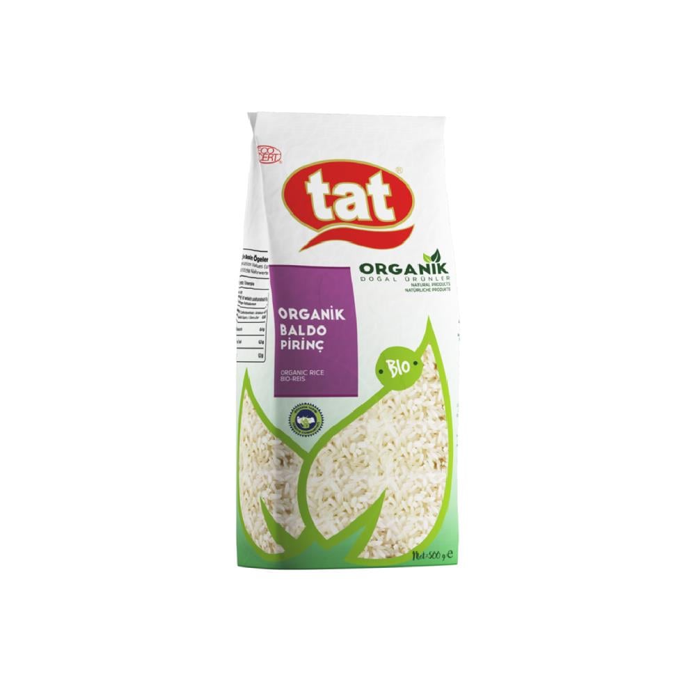Tat Organik Baldo Pirinç 500 gr