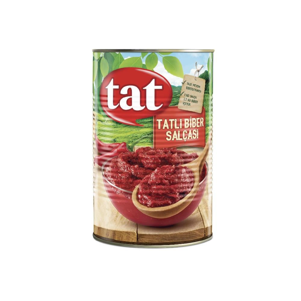 Tatlı Biber Salçası  4350gr Teneke