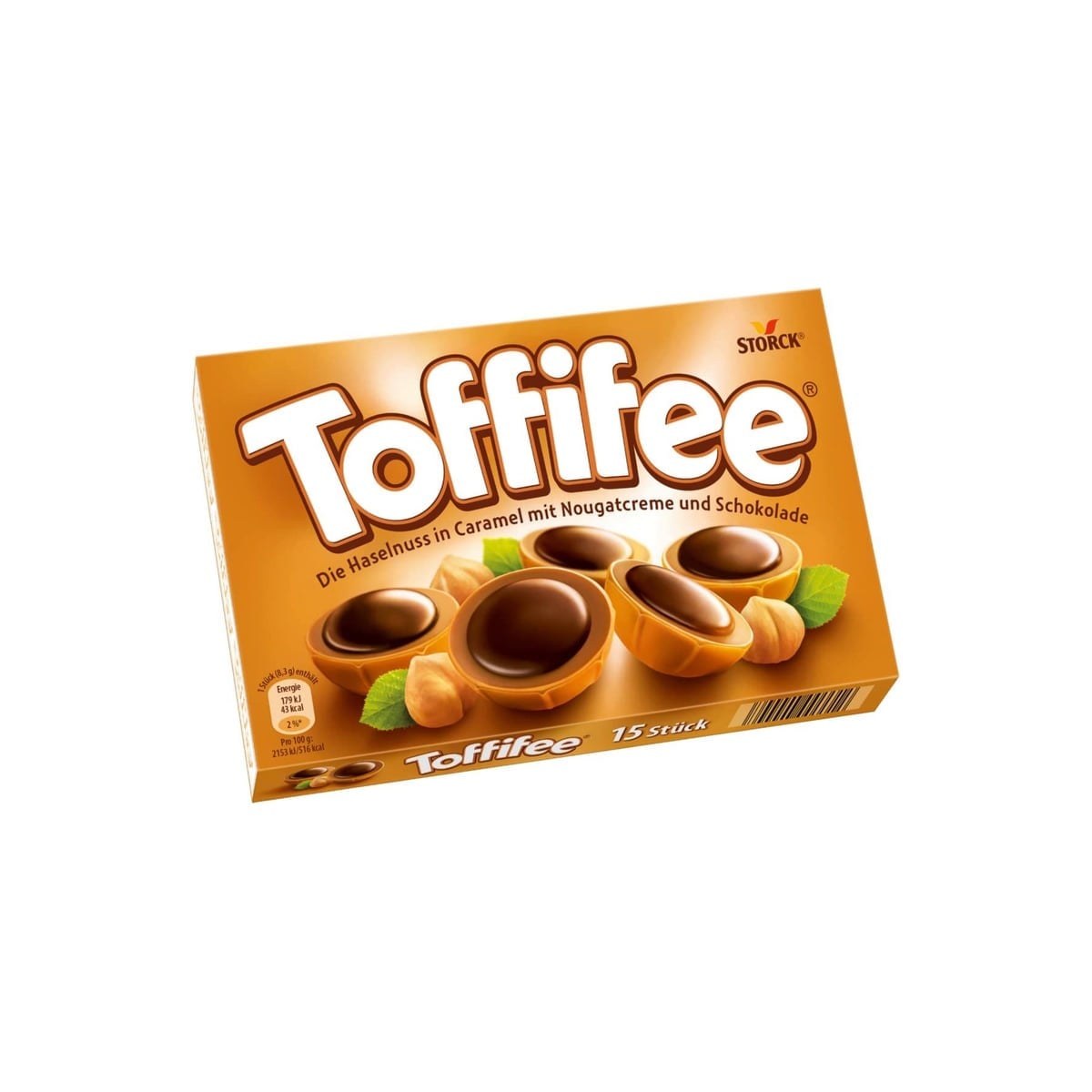 Toffifee Karamel Kaplı Bütün Fındıklı Çikolata 125 g