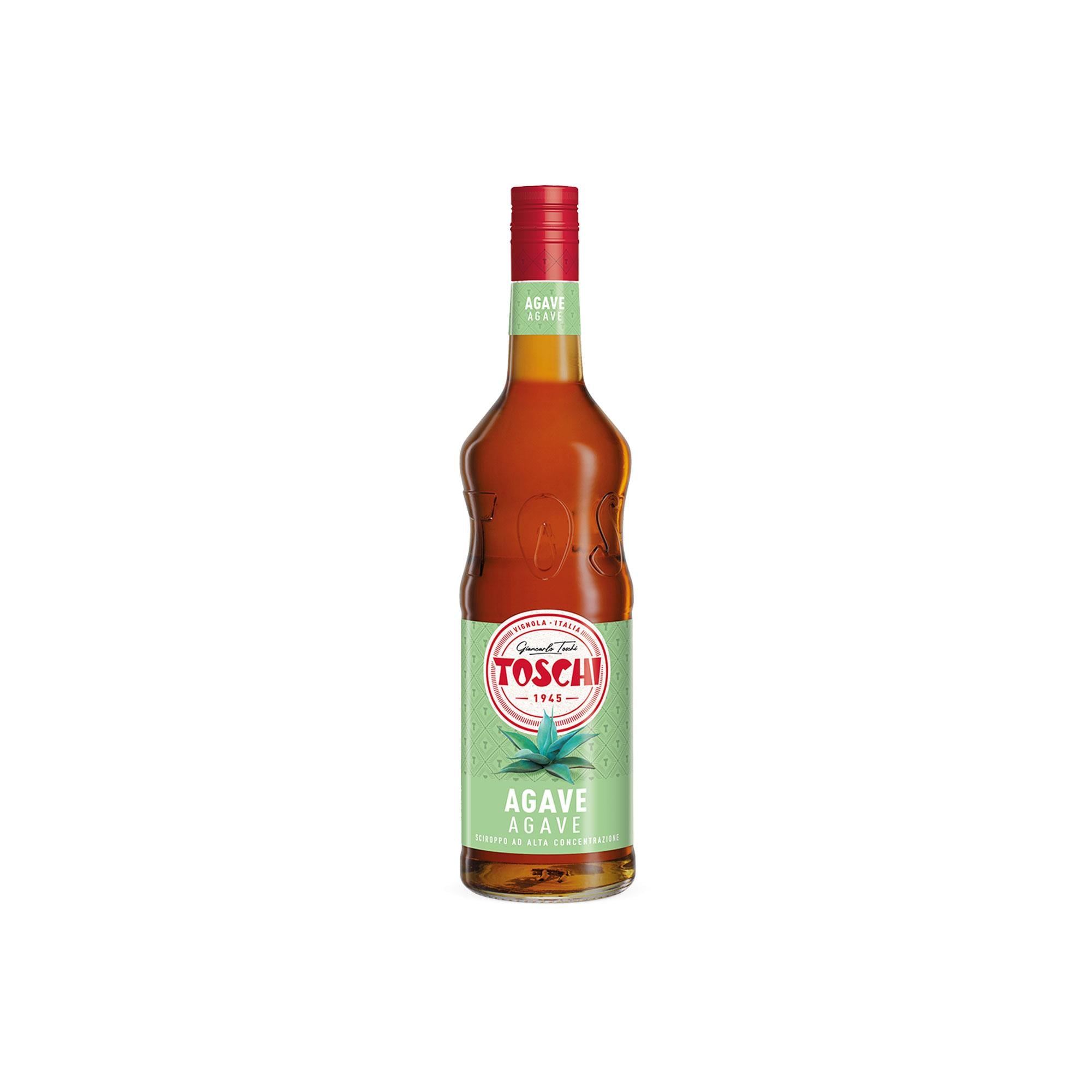 TOSCHI Agave Şurubu | Yüksek Konsantre | Katkısız ve Glutensiz | İtalya Ürünü | 1000 ml