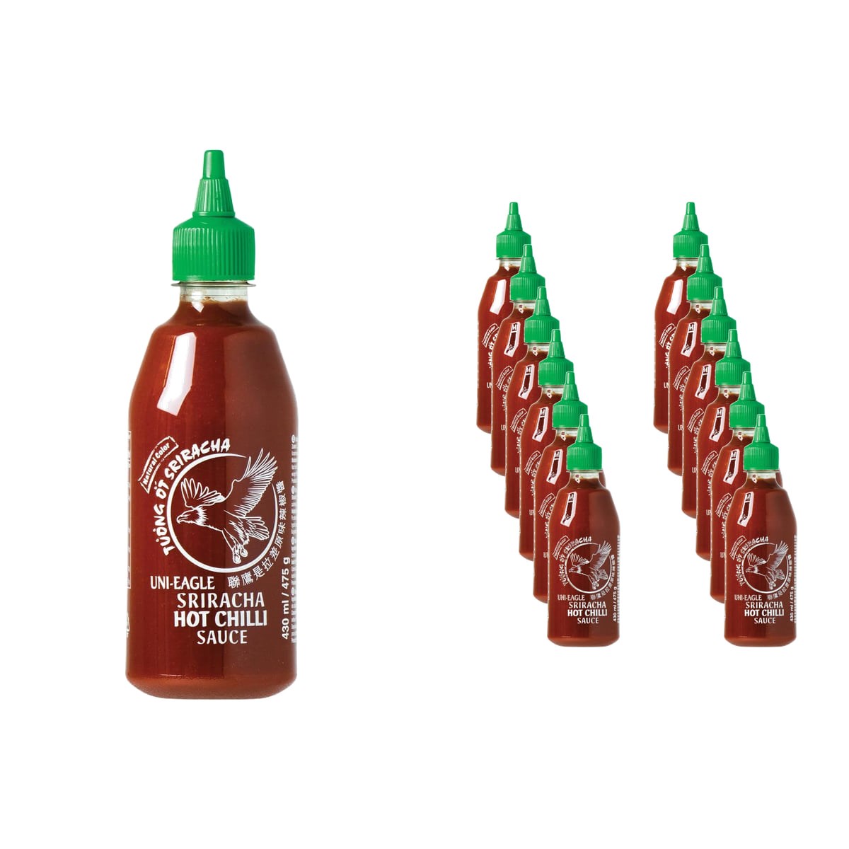 Uni - Eagle Sriracha Acı Biber Sosu 475 g x 12 Adet