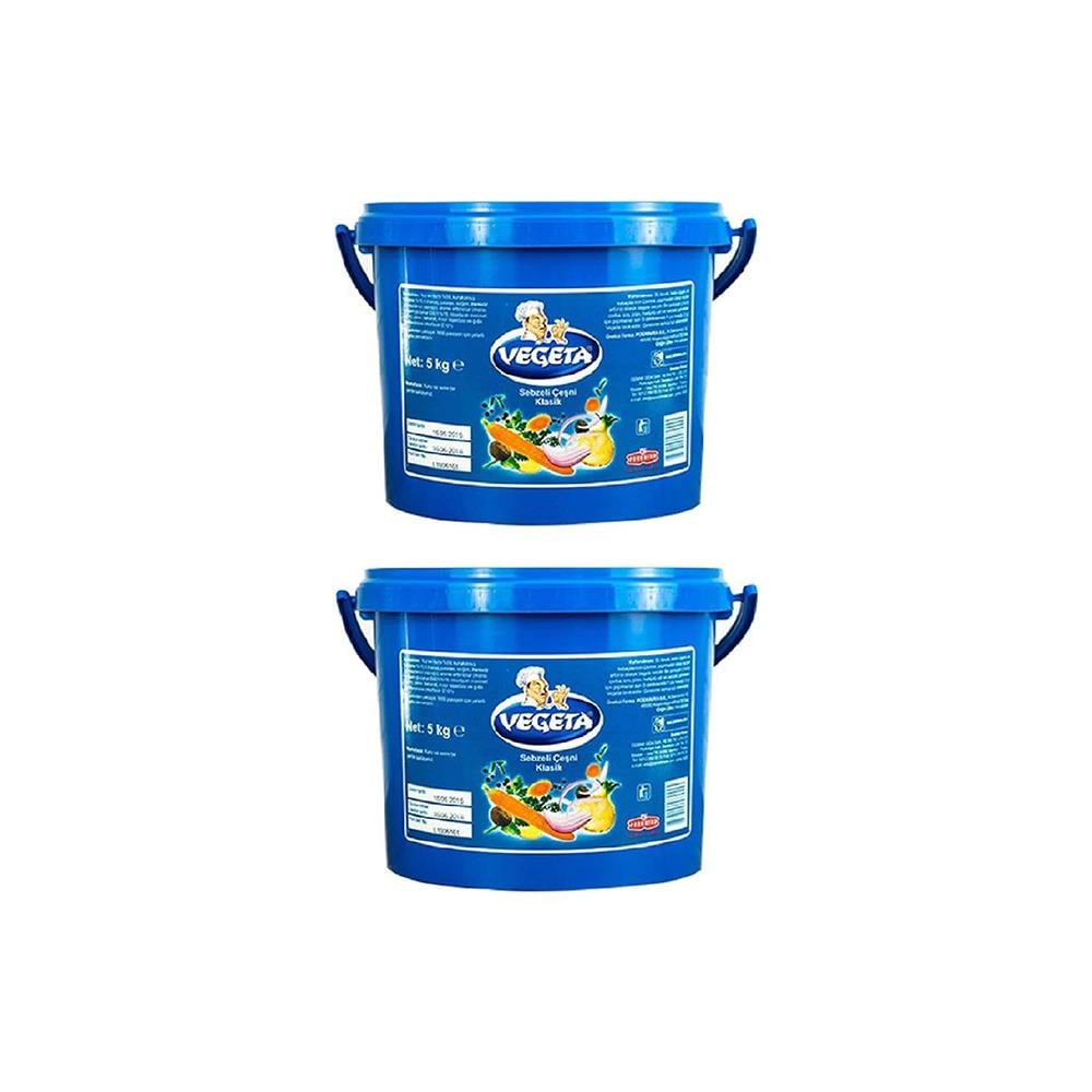 Vegeta Klasik Çeşni Sebzeli 5kg x 2 Adet