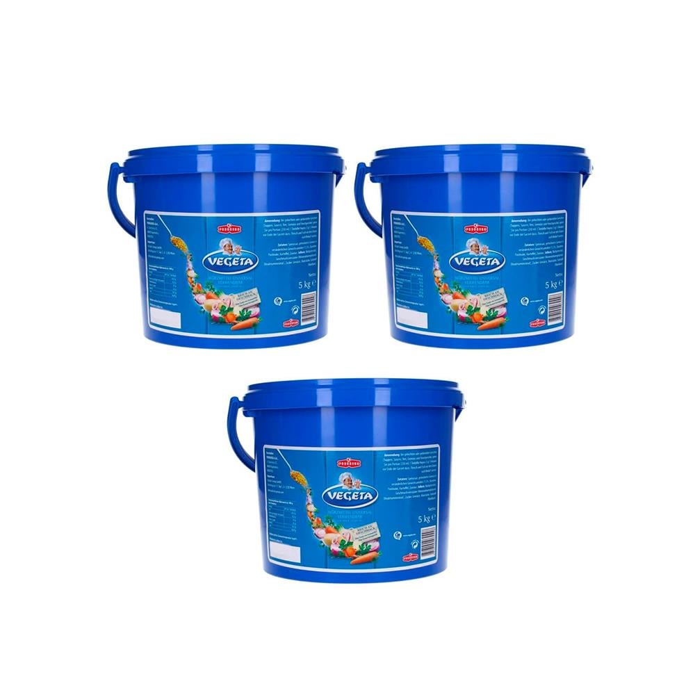 Vegeta Klasik Çeşni Sebzeli 5kg x 3 Adet
