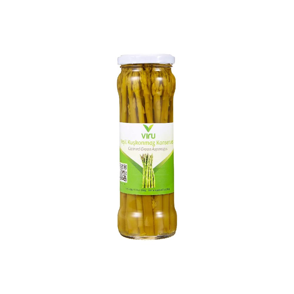 Viru Yeşil Kuşkonmaz Konservesi 330 gr