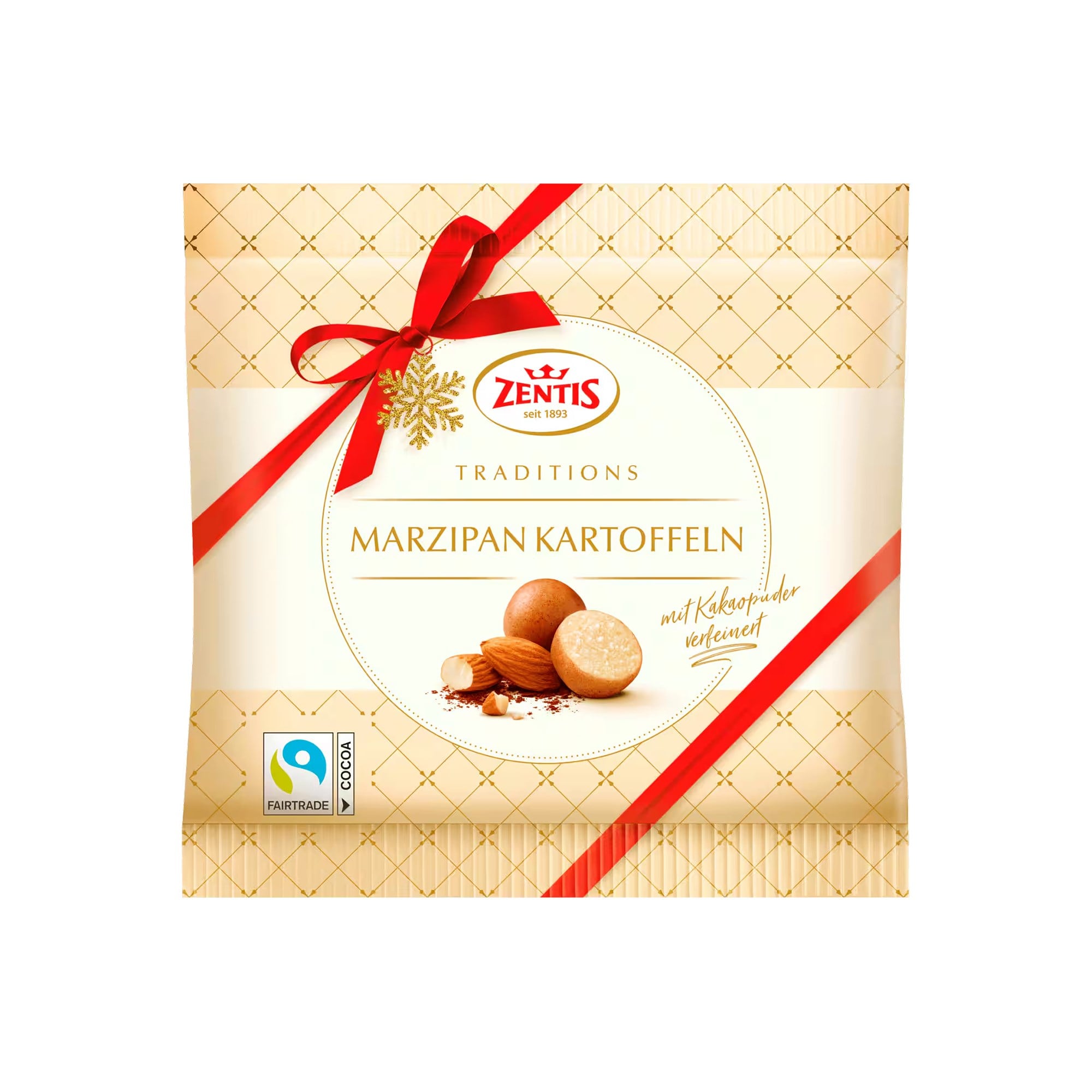 Zentis Marzipan Kartoffeln Kakaolu Badem Ezmesi Topları 100 g