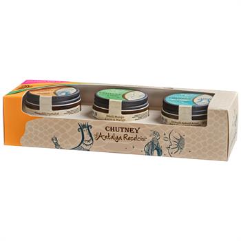 Antalya Reçelcisi Chutney Eşlikçileri 3'lü Set (50 g x 3)