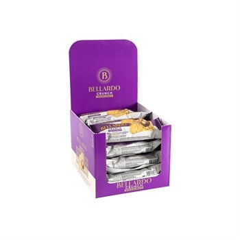 Bellardo Crunch Hazelnut Fındıklı Gofret Toplar 30 g x 16 Adet Display Kutu