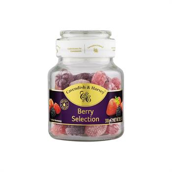 Cavendish & Harvey Berry Selection Orman Meyve Aromalı Şeker 300g Cam Kavanoz